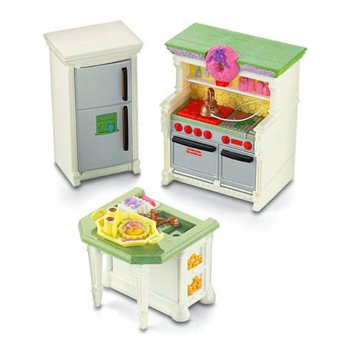 Fisher Price Loving Family Dream Mega Set Dollhouse w/ Dolls & Furniture