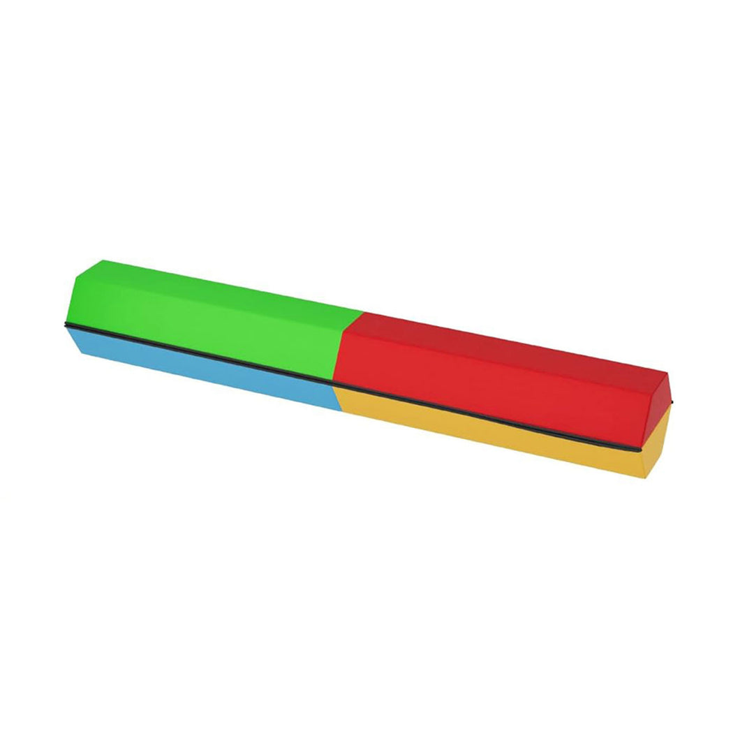 BalanceFrom Fitness All Purpose Mat with 8 Ft Balance Beam Gymnastic Set, Multi - VMInnovations