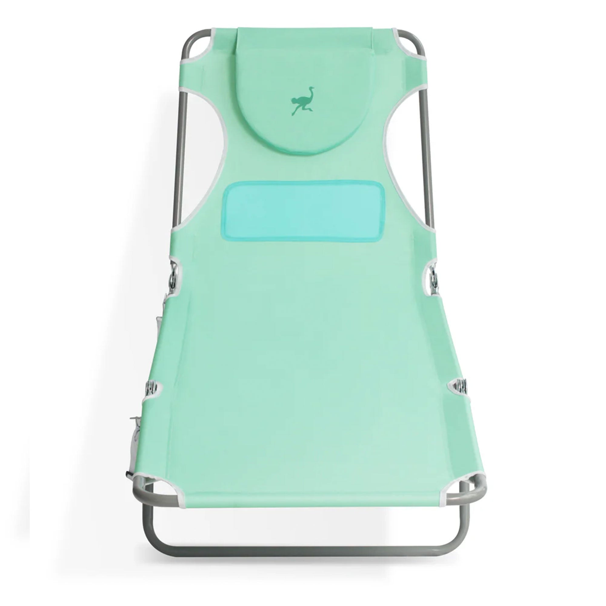 Ostrich Ladies Comfort Lounger, Foldable Beach Camping Pool Tanning Chair (Used)