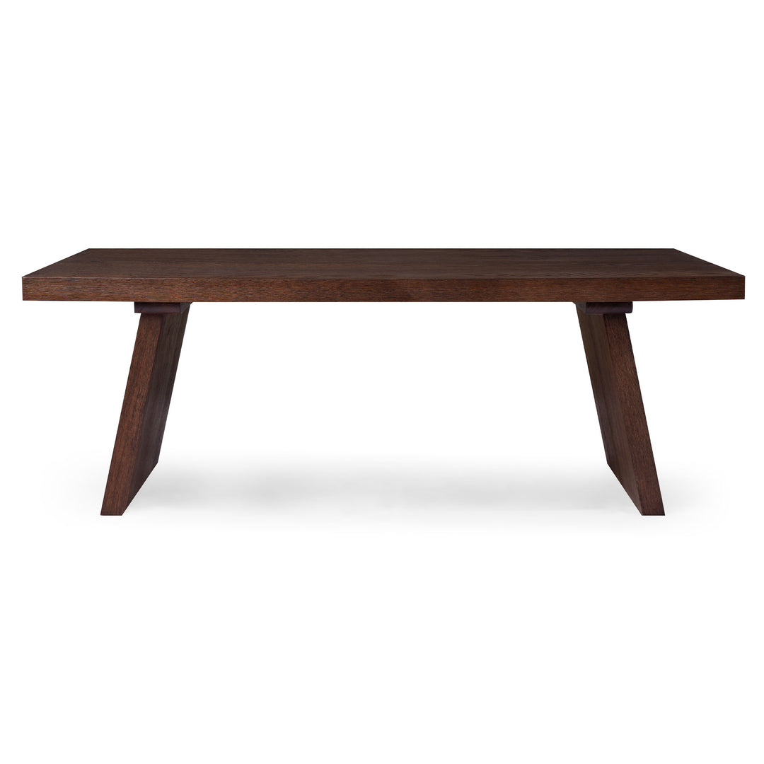MARCELLA CONTEMPORARY WOODEN COFFEE TABLE IN AGED BROWN - VMInnovations