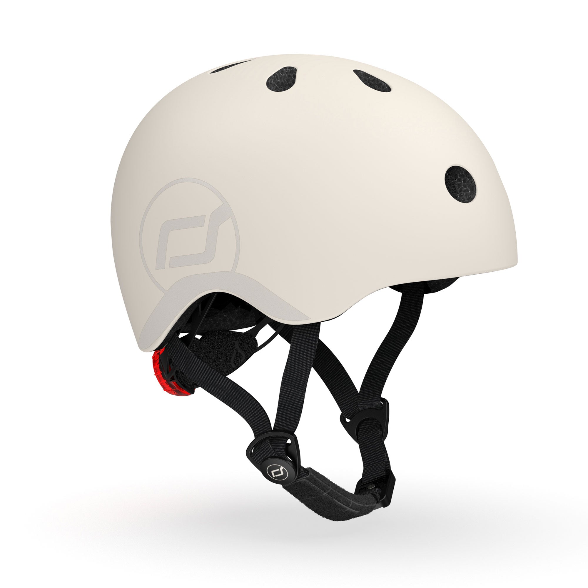 Scoot & Ride Toddler Kids Bike and Scooter Helmet with LED Light, S-M, Ash - VMInnovations