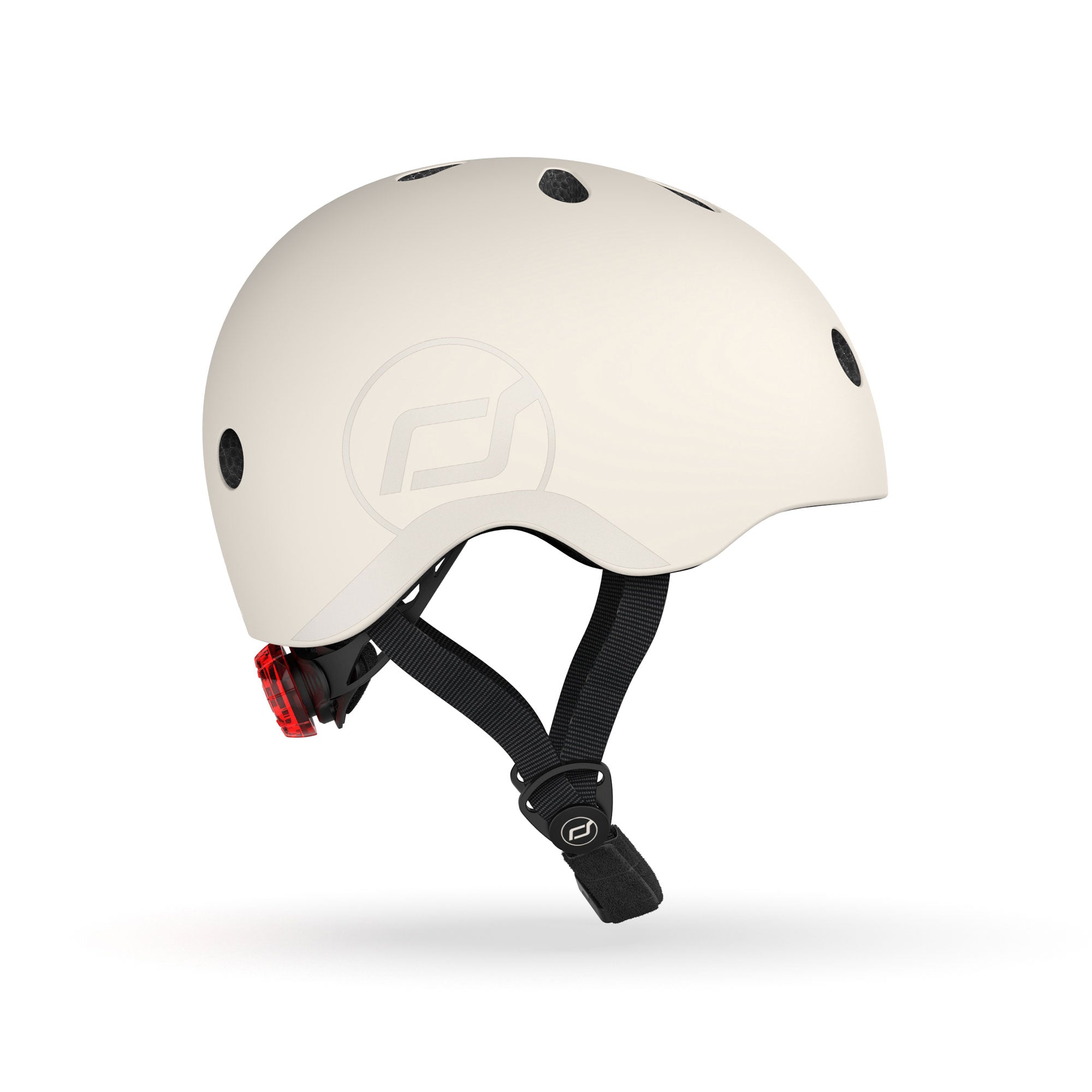 Scoot & Ride Toddler Kids Bike and Scooter Helmet with LED Light, S-M, Ash - VMInnovations