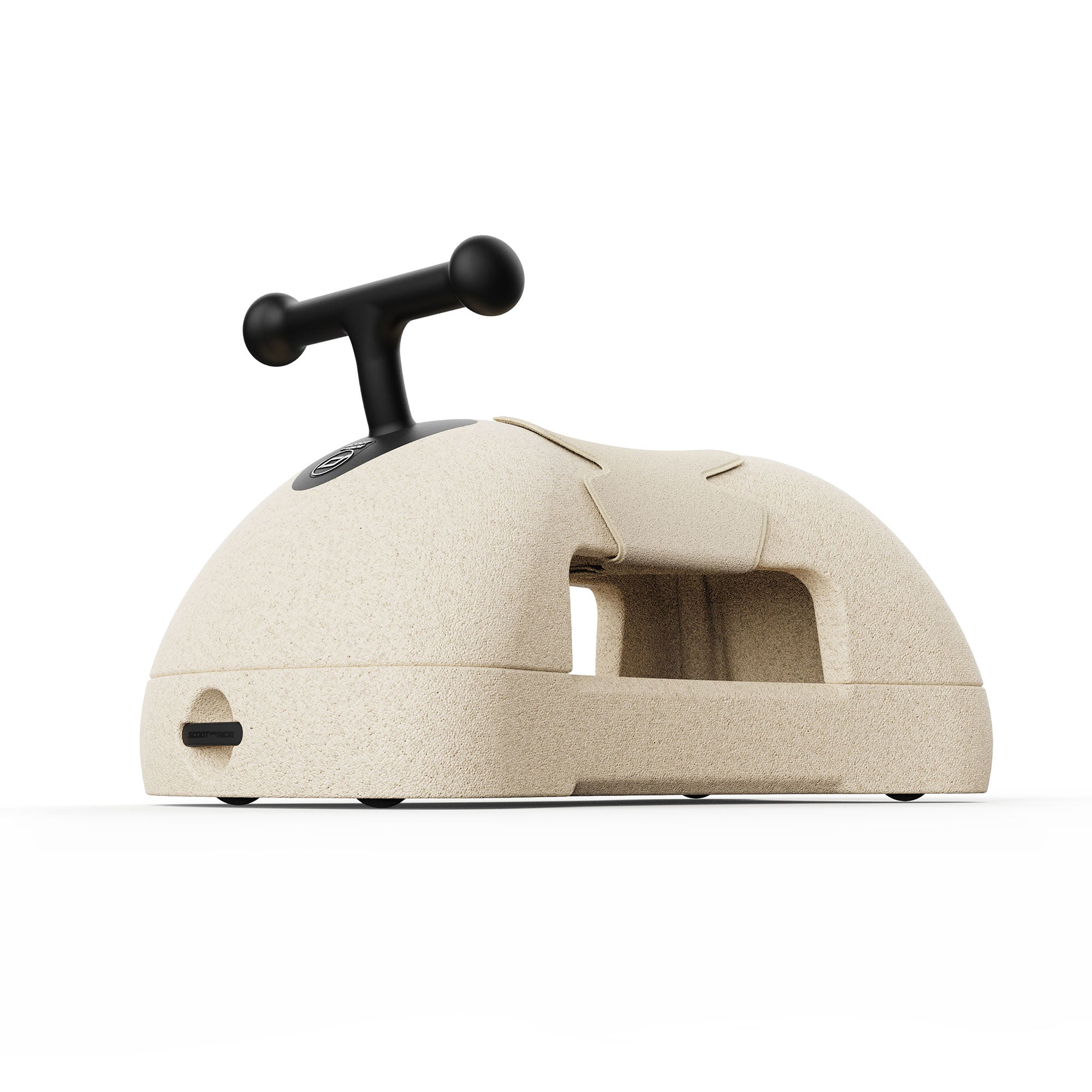 Scoot & Ride My First 3 in 1 Walker, Ride On, & Scoot Board, Sand (Open Box) - VMInnovations