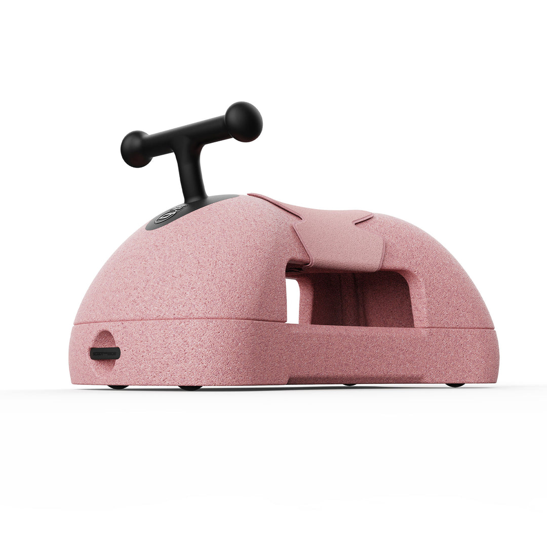 Scoot & Ride My First 3 in 1 Baby Walker, Ride On, & Scoot Board w/Storage, Rose - VMInnovations