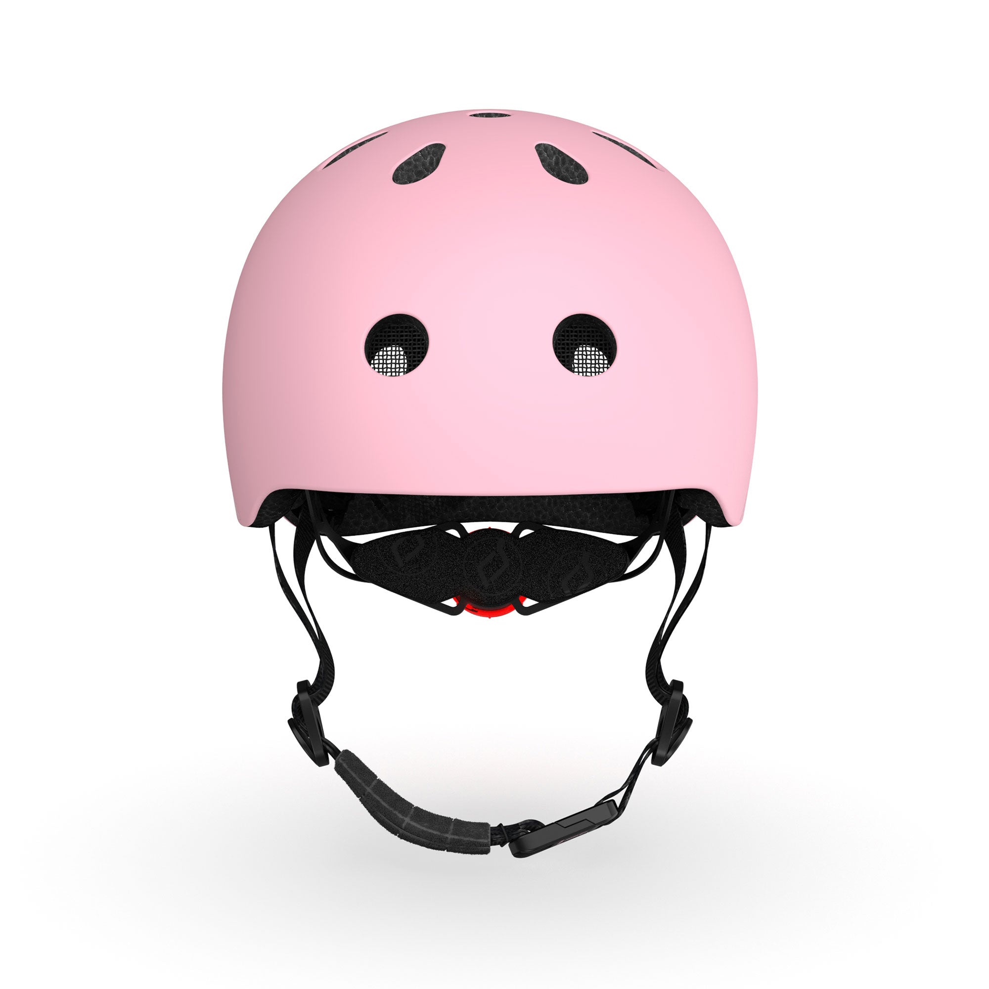 Scoot & Ride Toddler Kids Bike and Scooter Helmet with LED Light, S-M, Rose - VMInnovations