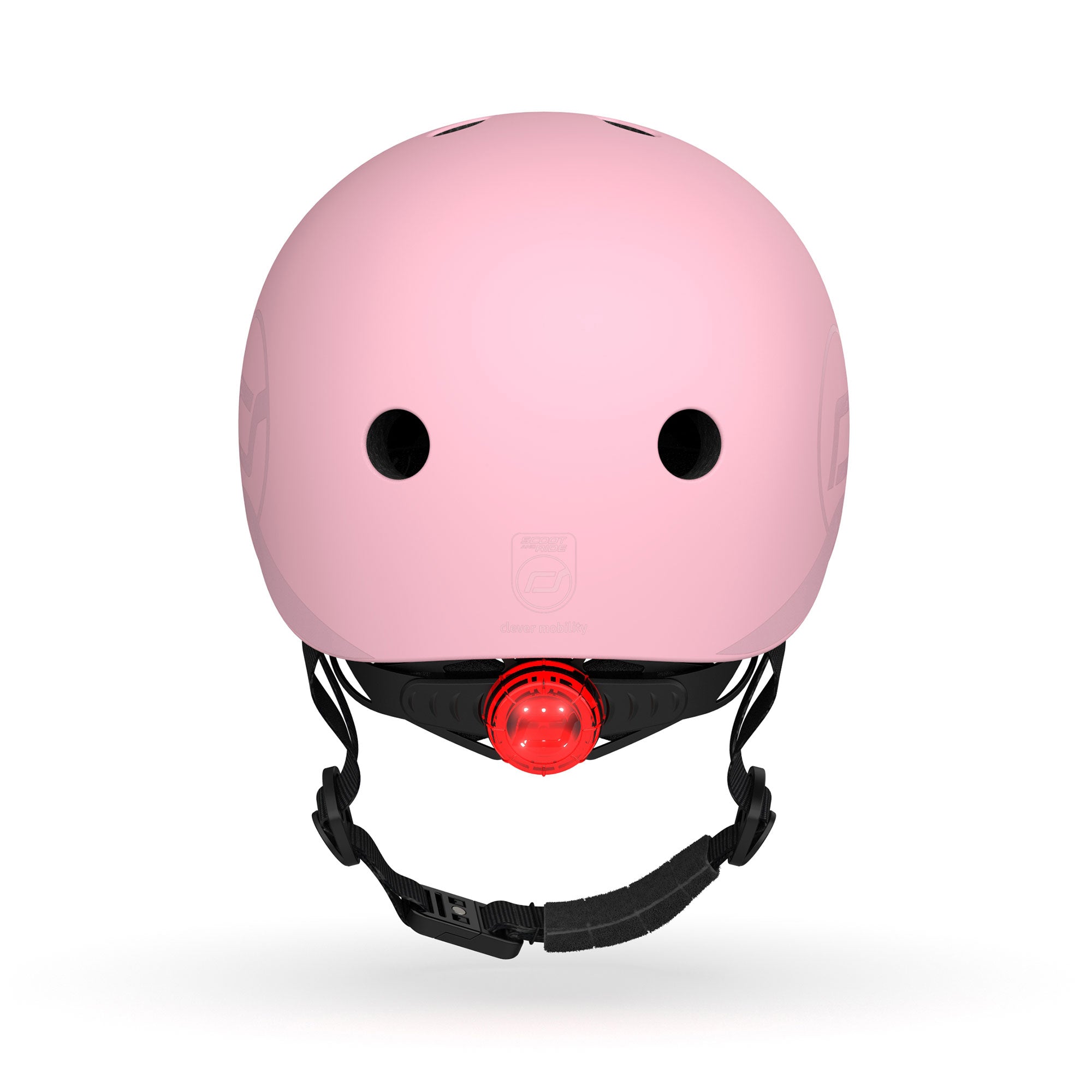 Scoot & Ride Toddler Kids Bike & Scooter Helmet w/LED Light, S-M, Rose(Open Box) - VMInnovations