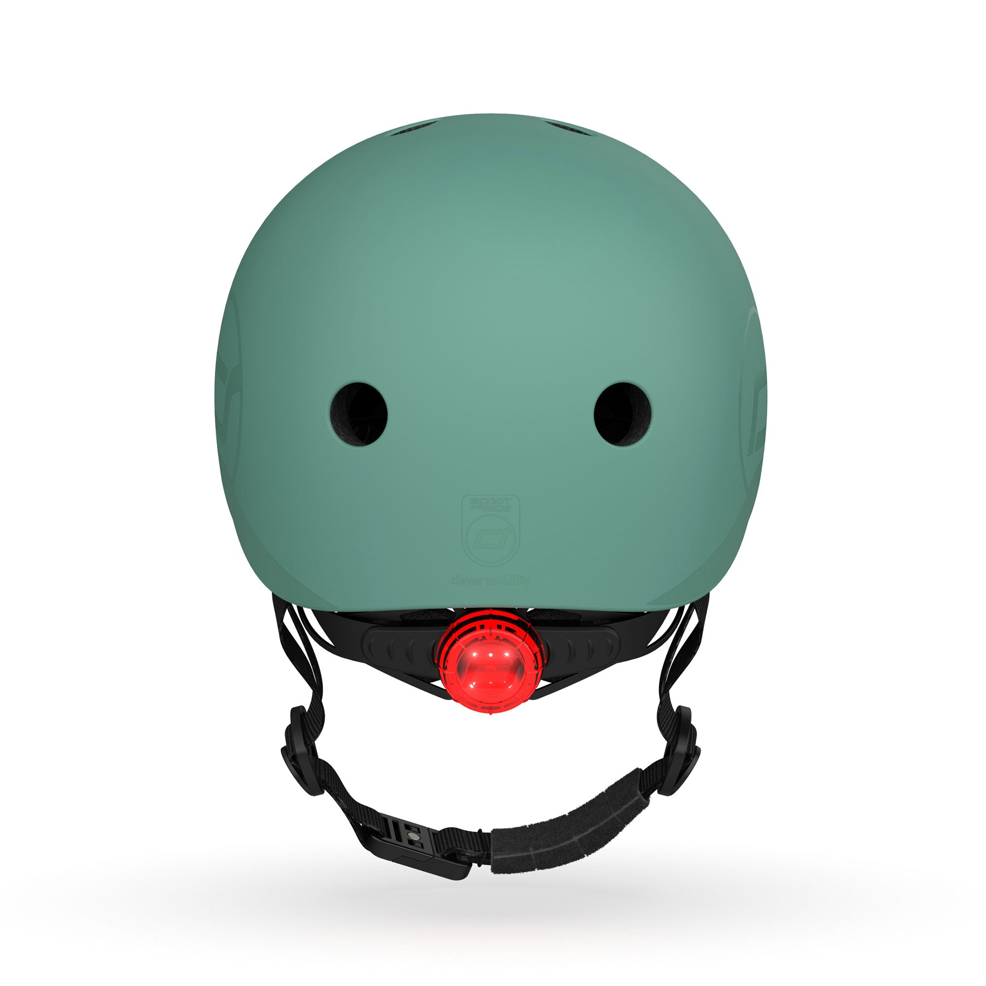 Scoot & Ride Toddler Kids Bike and Scooter Helmet with LED Light, S-M, Forest - VMInnovations