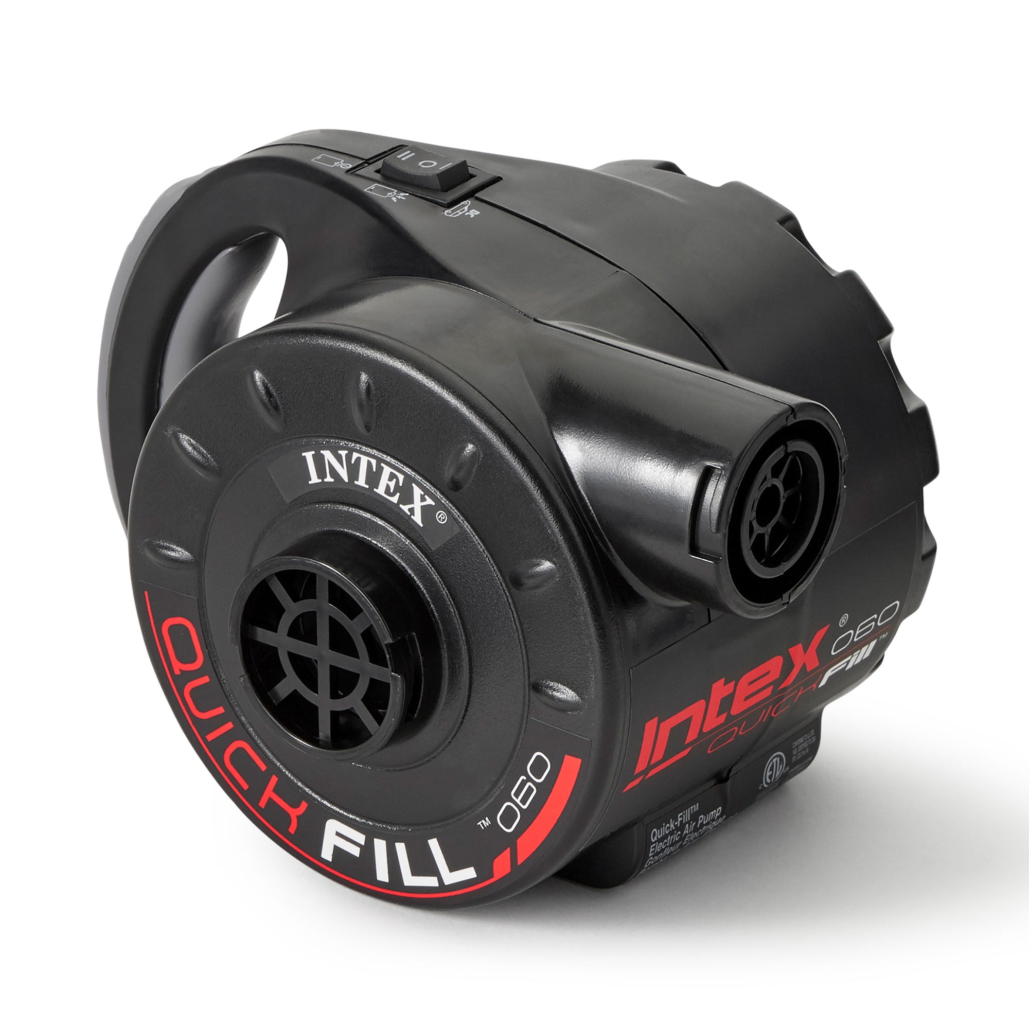 INTEX 120V Quick-Fill Rechargeable Battery Air Pump | 66621E - Missing Nozzles