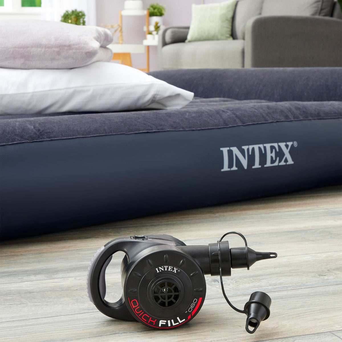 INTEX 120V Quick-Fill AC, Rechargeable Battery & DC Power Air Pump (Open Box)