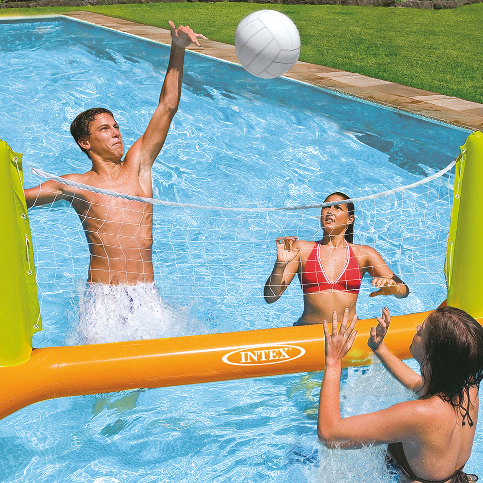 INTEX Floating Swimming Pool Toys Volleyball Game | 56508EP - Open Box - VMInnovations