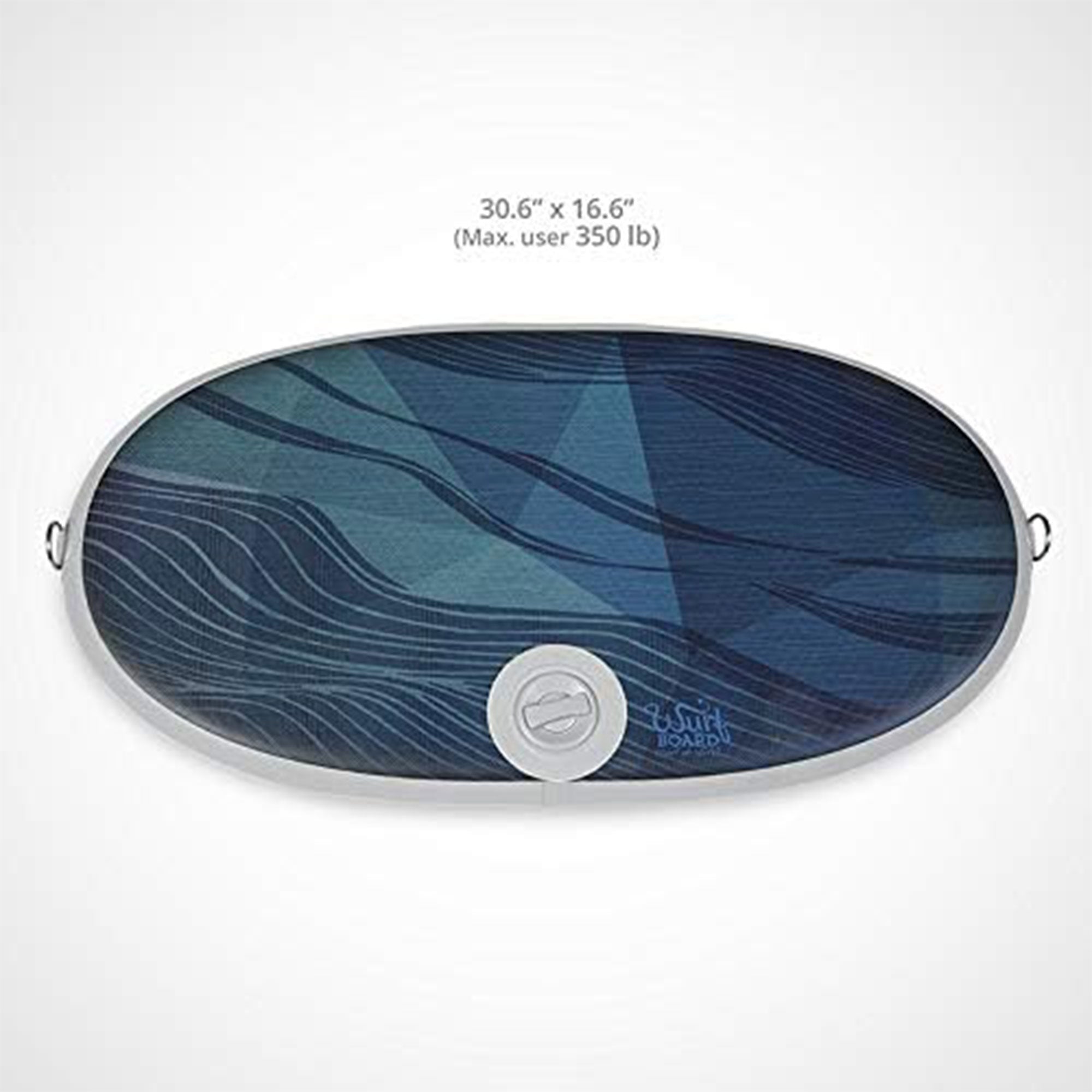 JumpSport 350 Fitness 39" Trampoline Bundled with Wurf Board Anti-Fatigue Mat - VMInnovations
