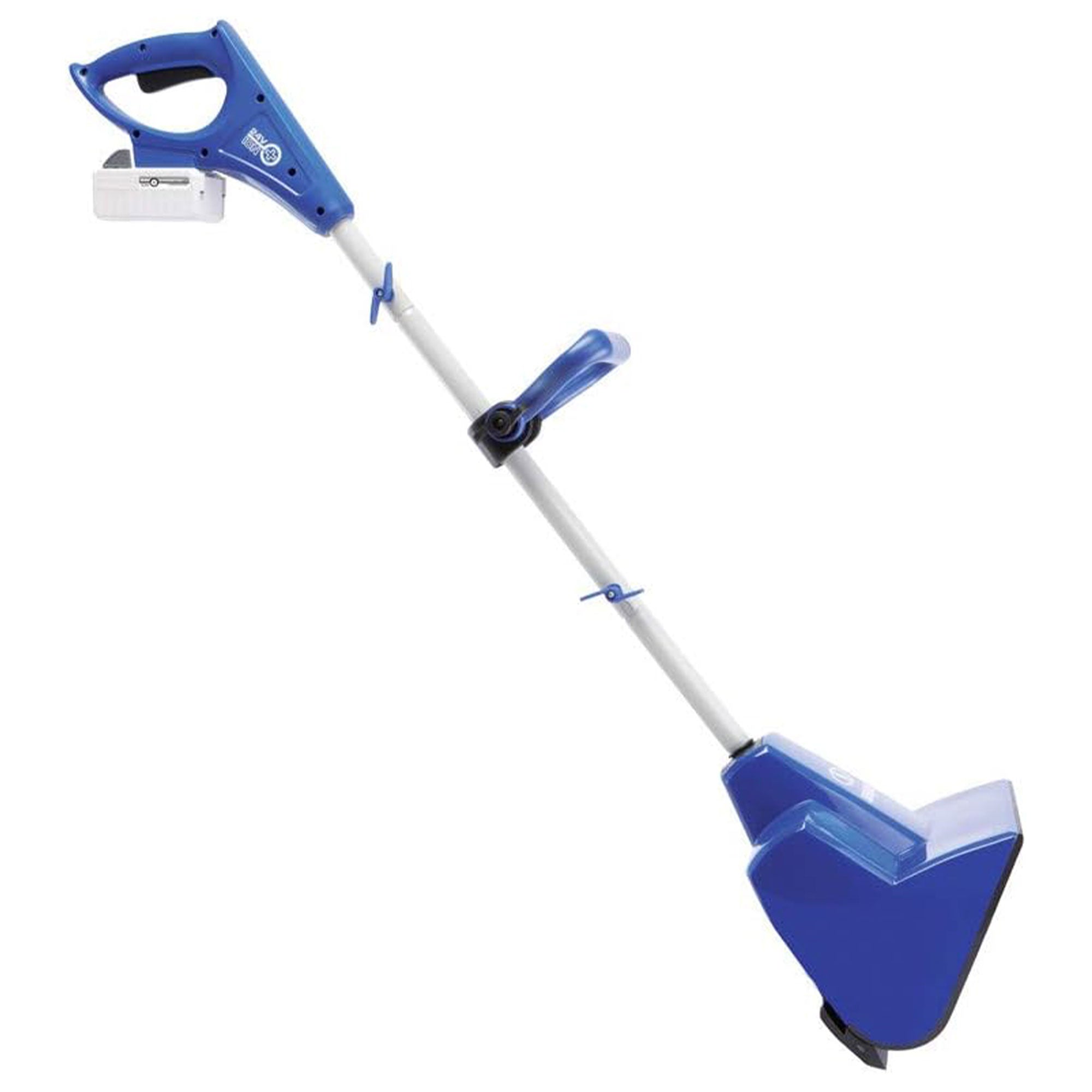 Snow Joe 2 Pack 24 Volt Cordless Snow Shovel Kit for Driveway Snow Removal, Blue