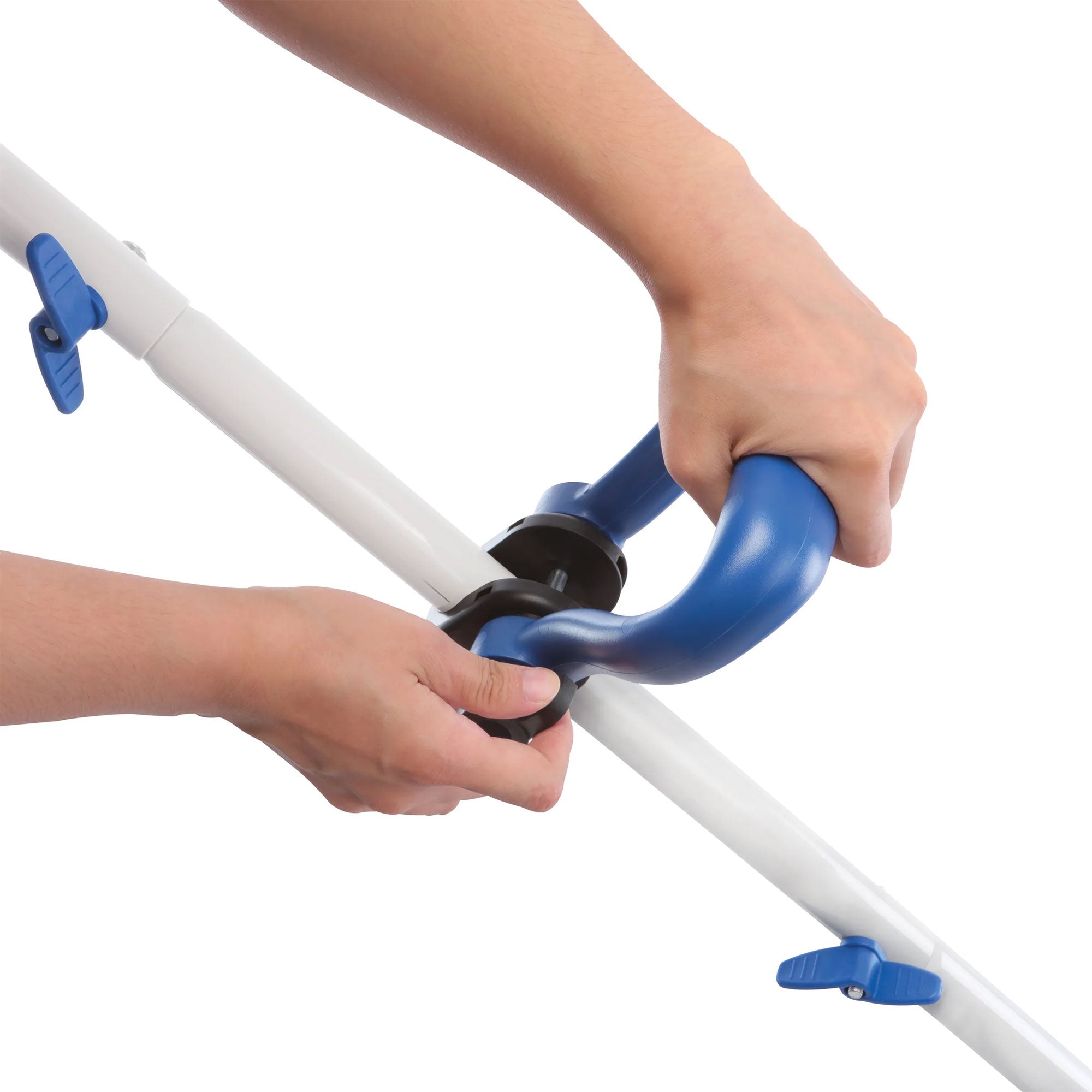 Snow Joe 2 Pack 24 Volt Cordless Snow Shovel Kit for Driveway Snow Removal, Blue