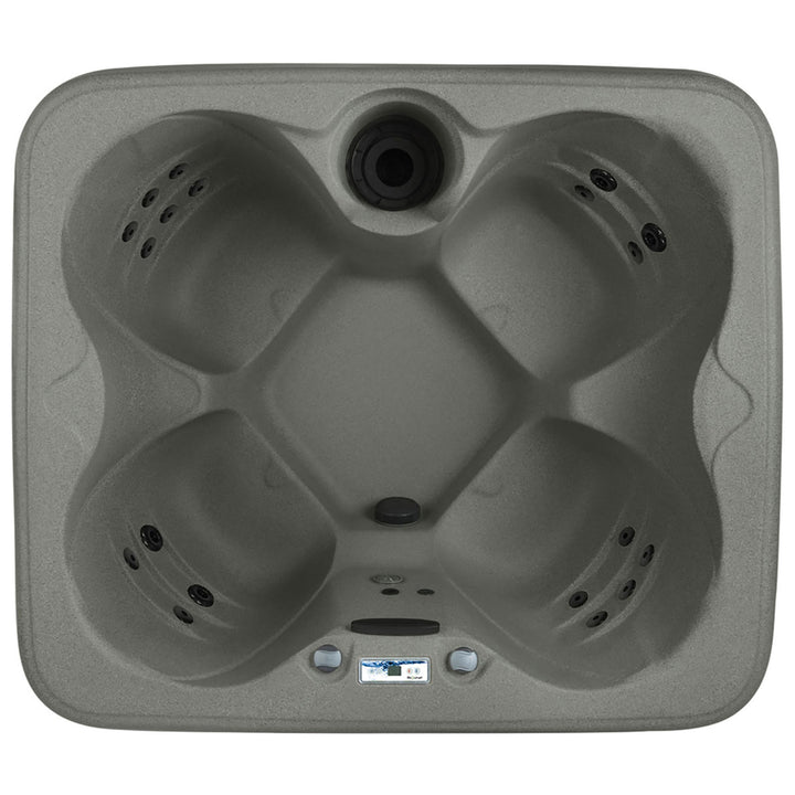 LifeSmart 4 Person Inflatable Hot Tub Spa, Side Step for Square & Round Hot Tubs - VMInnovations