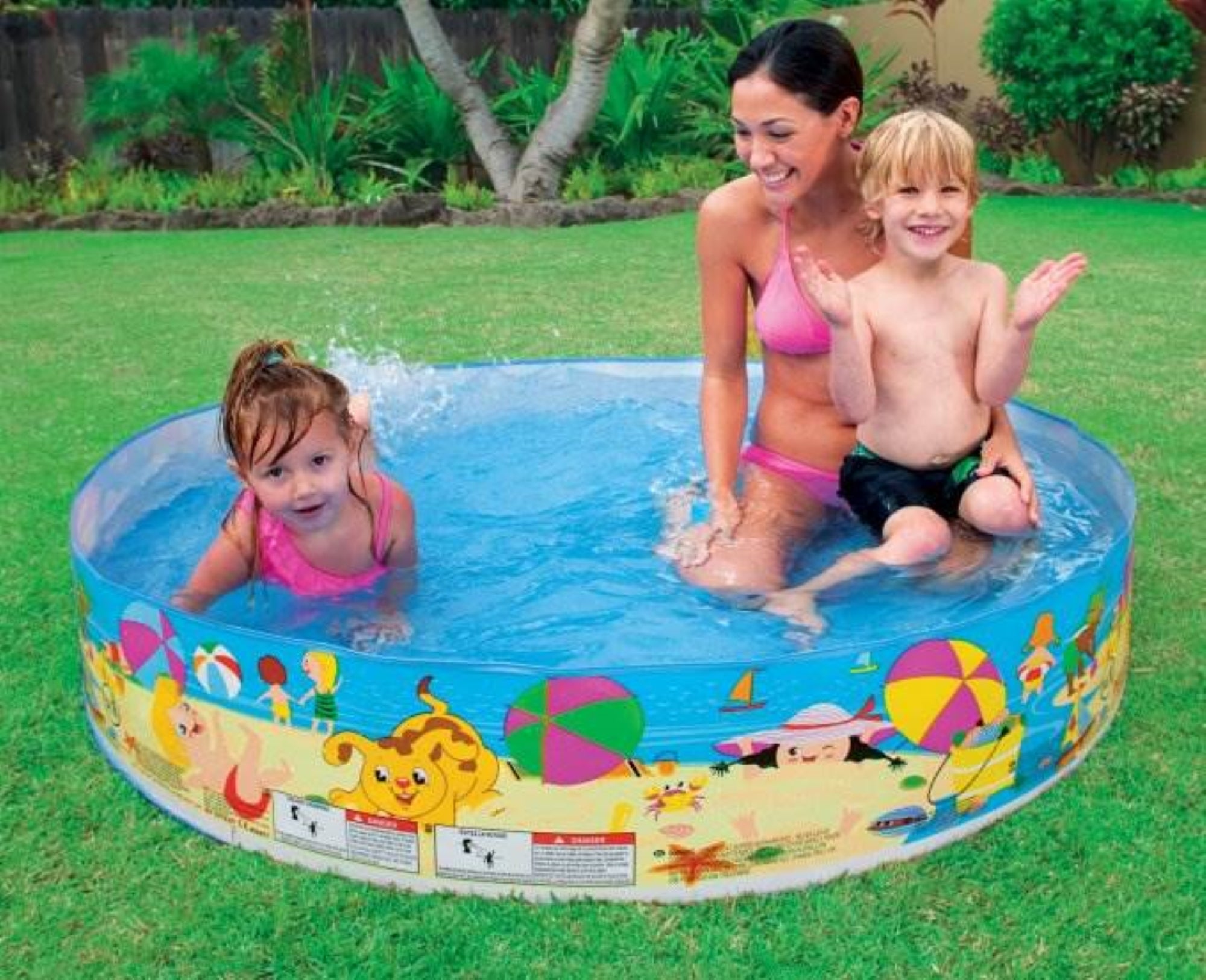 INTEX Beach Days Snapset Instant Kids Childrens Swimming Pool (For Parts)
