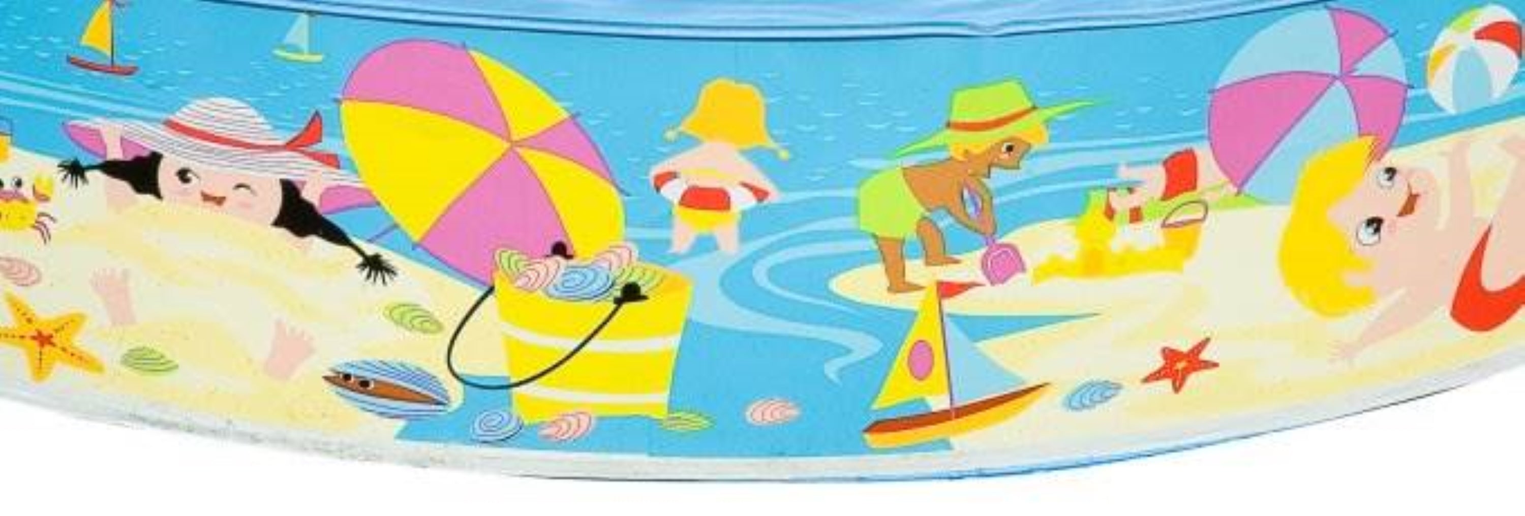INTEX Beach Days Snapset Instant Kids Childrens Swimming Pool (For Parts)