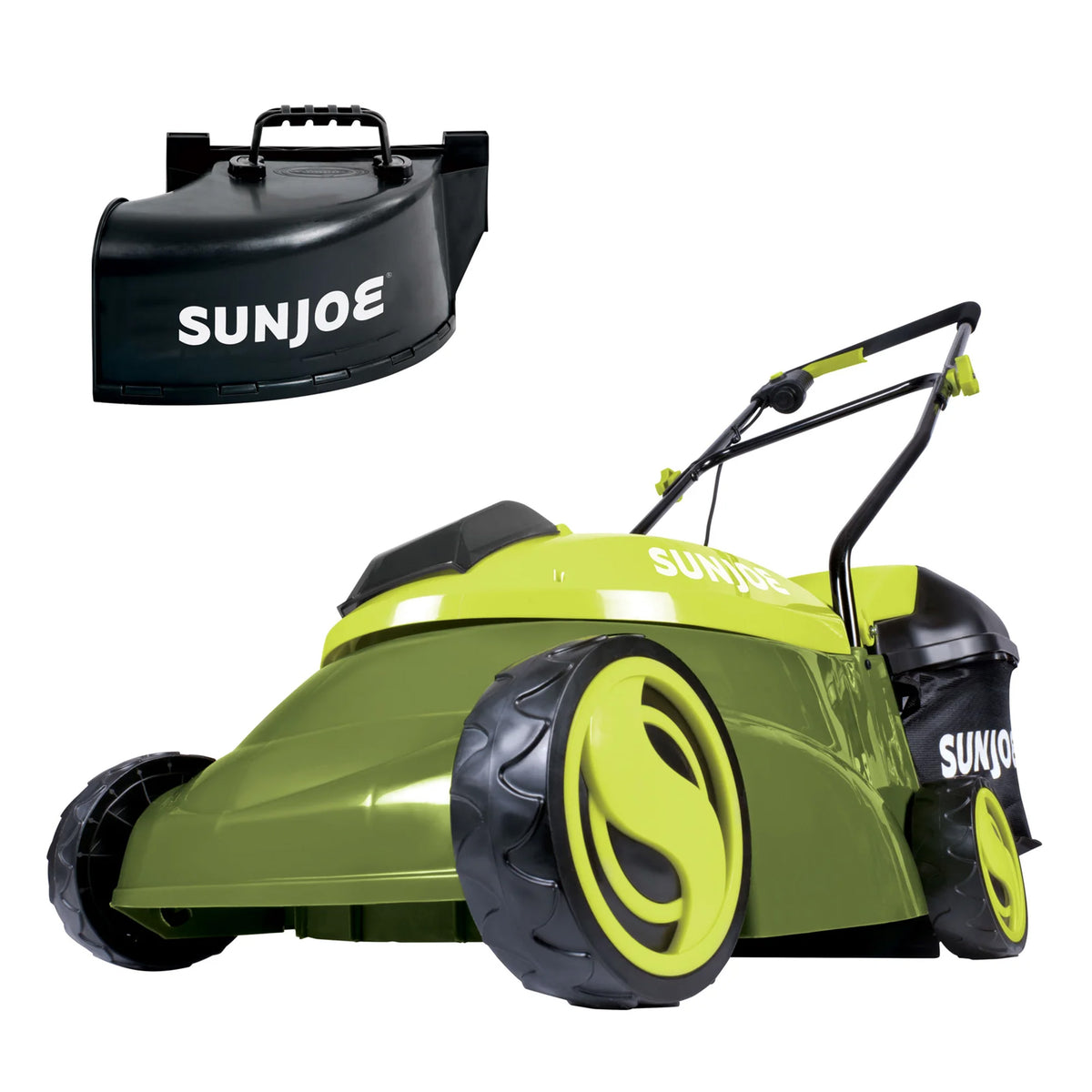 Sun Joe 14" Electric Cordless Lawn Mower w/ Grass Catcher, MJ401C-PRO (Used) - VMInnovations