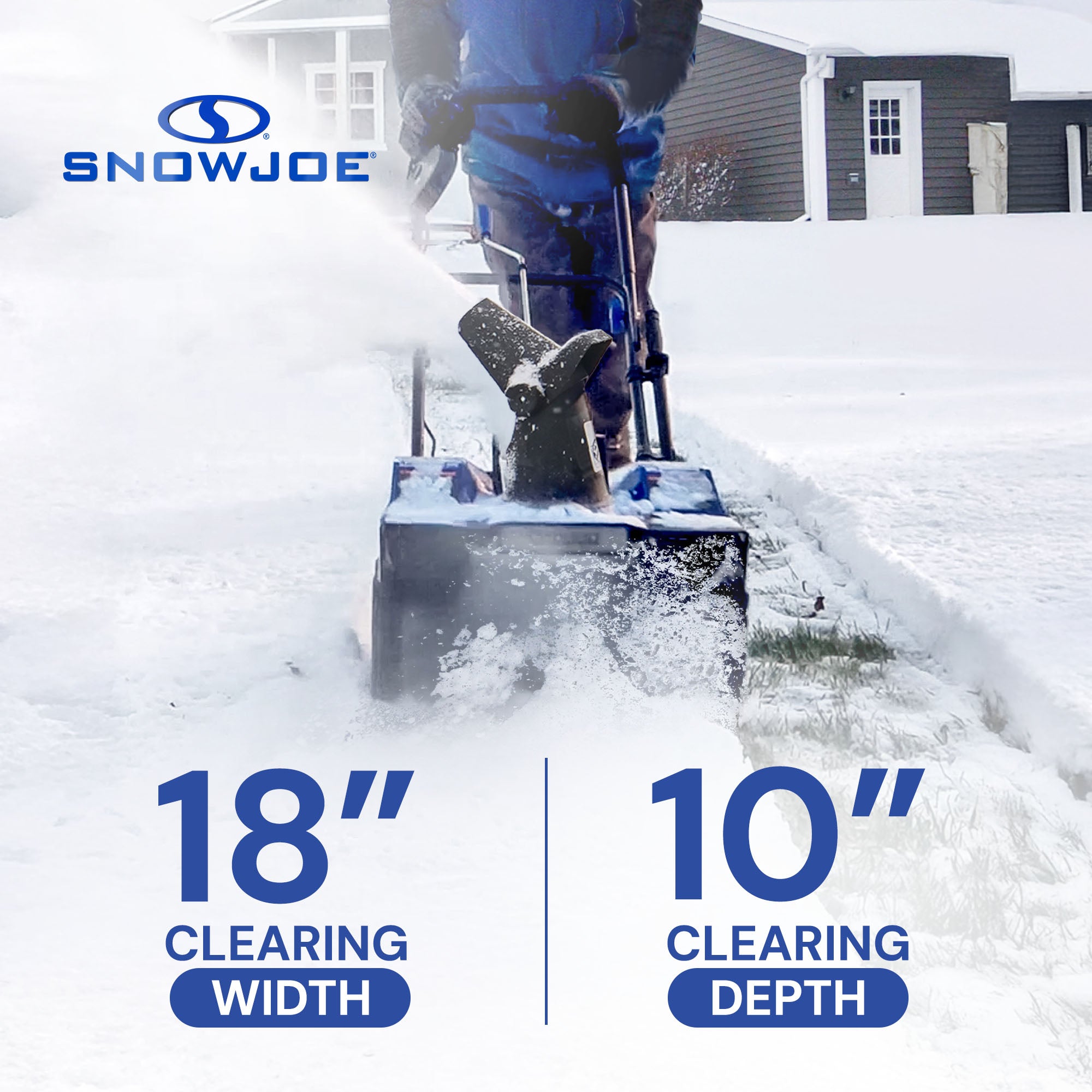 Snow Joe 24V Snow Blower, 2x4.0-Ah Batteries, Dual Charger & Cover (For Parts)
