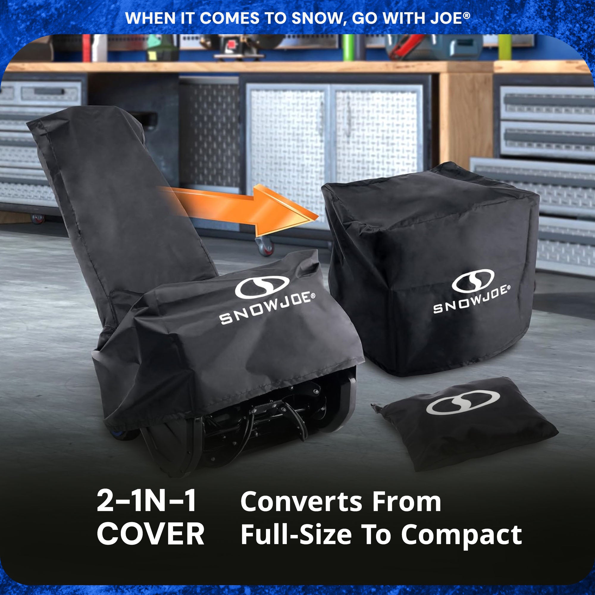 Snow Joe 24V Electric Snow Blower IONMAX & Windshield Ice Scraper Broom Combo - VMInnovations
