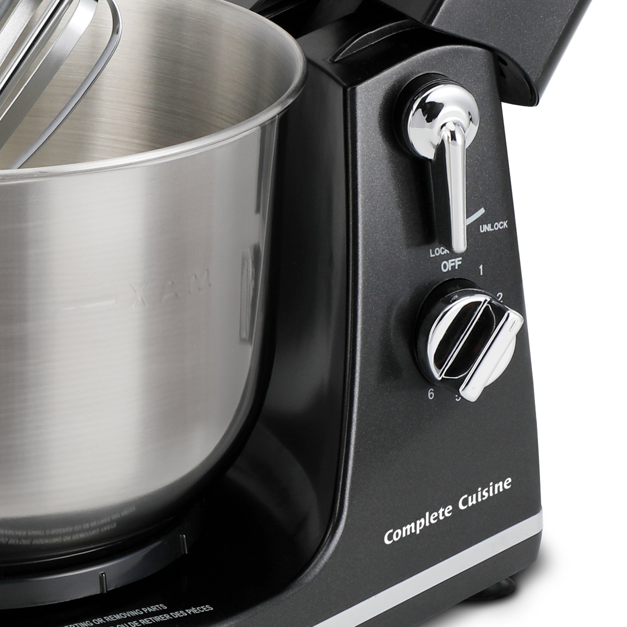 Complete Cuisine Tilt Head Stand Mixer w/ 3.7 Quart Stainless Steel Mixing Bowl - VMInnovations