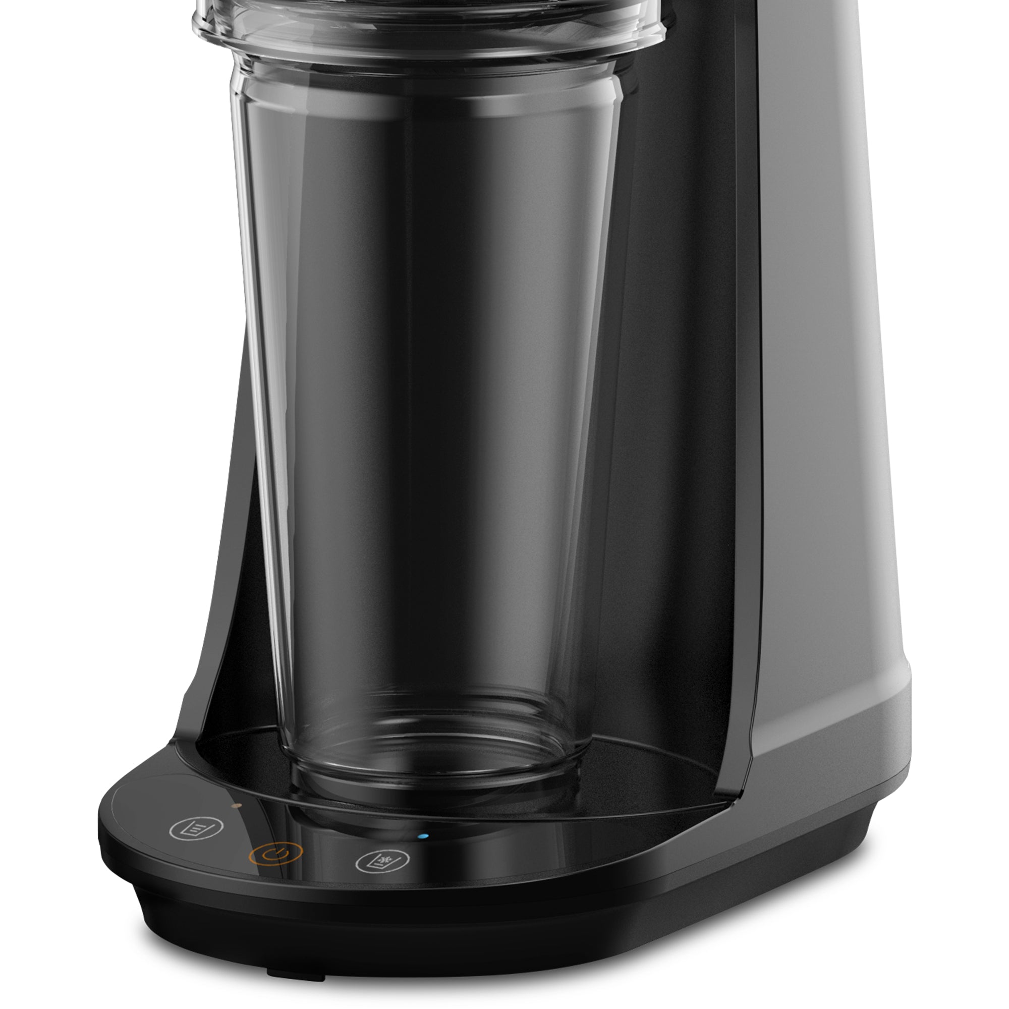 Complete Cuisine Single Serve Coffee Maker, Hot & Iced Brewer, Travel Cup, Black - VMInnovations