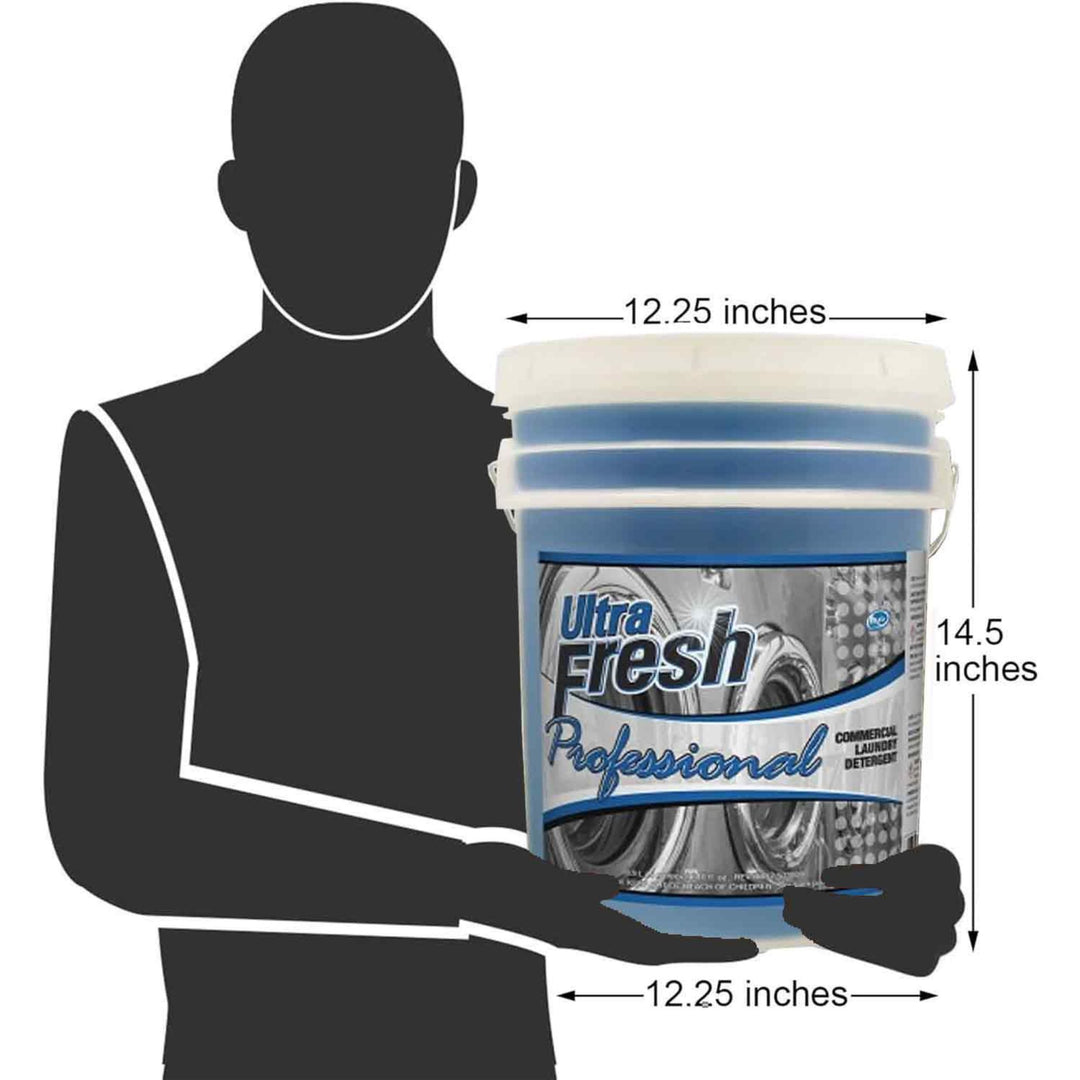 Ultra Fresh® Professional™ Commercial Laundry Detergent with Pump, 5 Gallons - VMInnovations
