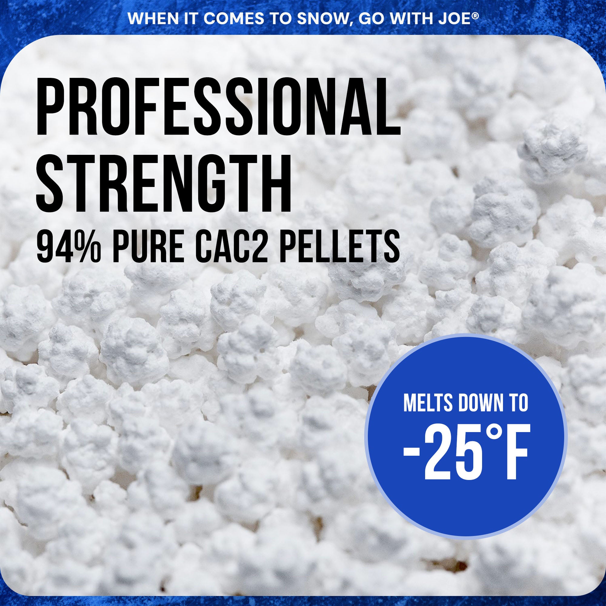 Snow Joe 2 Pack Melt Calcium Chloride Pellets Ice Melter Ice and Snow Melt, 8 Lb - VMInnovations