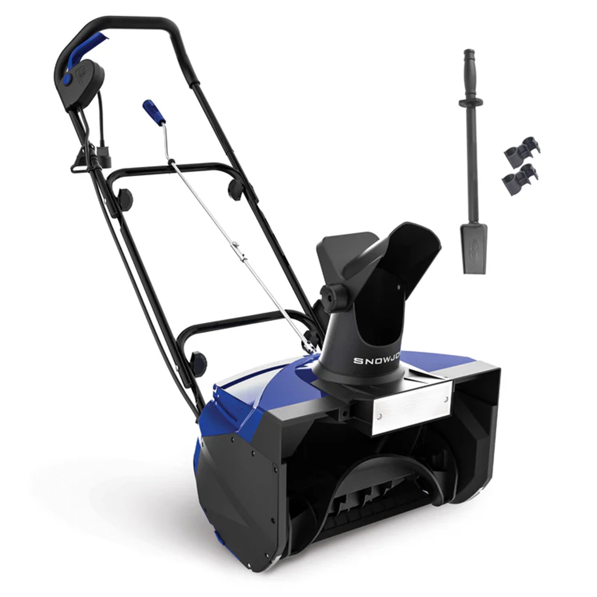 Snow Joe 18″ 15-Amp Corded Electric Snow Blower with Headlight & 180° Adjustable Chute – SJ623E Single-Stage Walk-Behind Snow Thrower for Driveways & Walkways