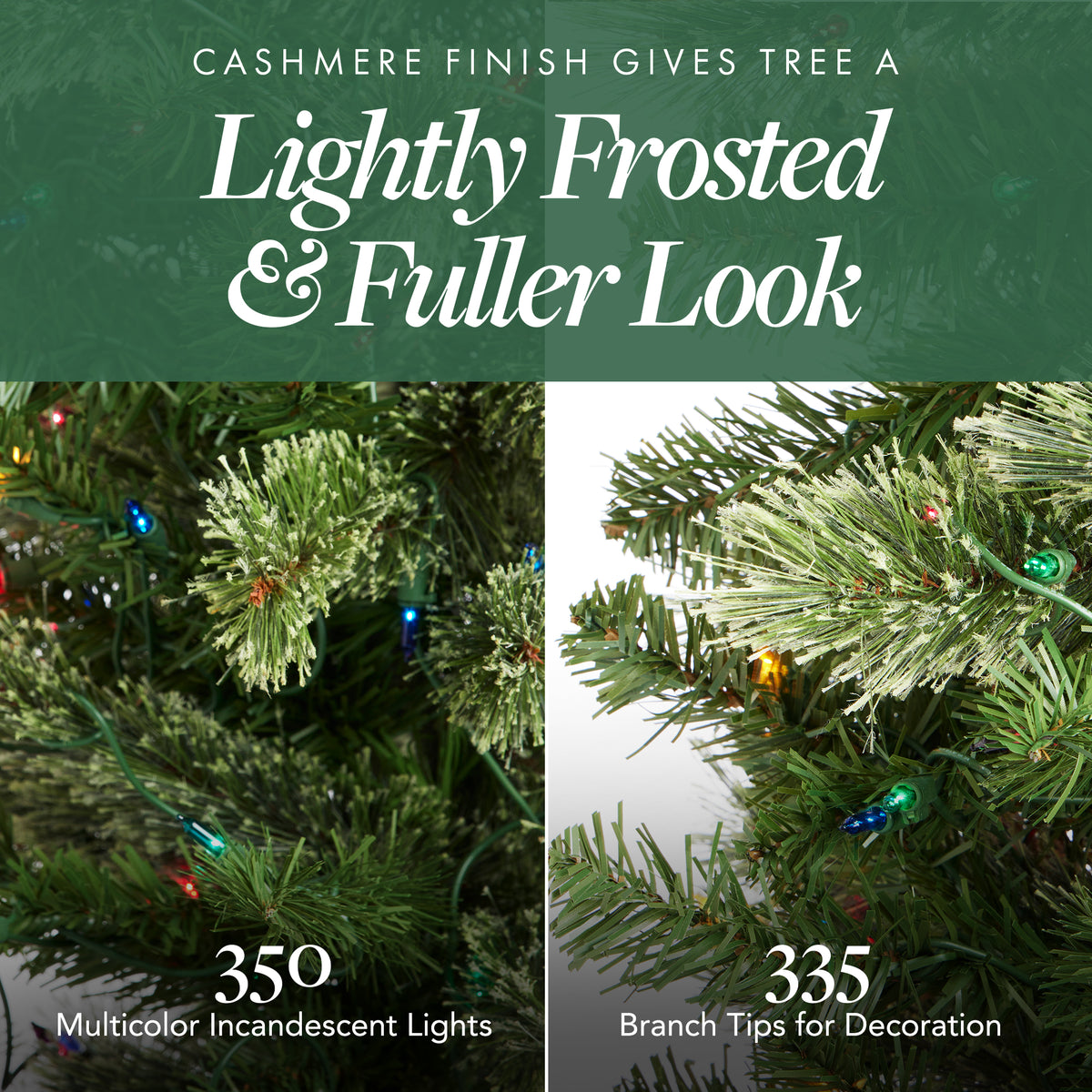Home Heritage Rotating Tree Stand Base w/Stanley 7' Skinny Pencil Christmas Tree