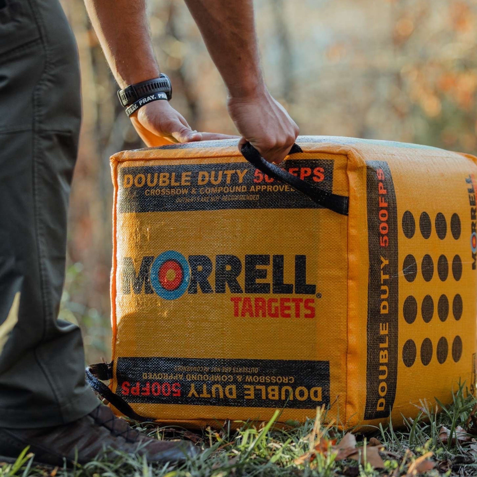 Morrell 4-Sided Archery Target, Field Point Shooting Bag, Double Duty (Open Box) - VMInnovations