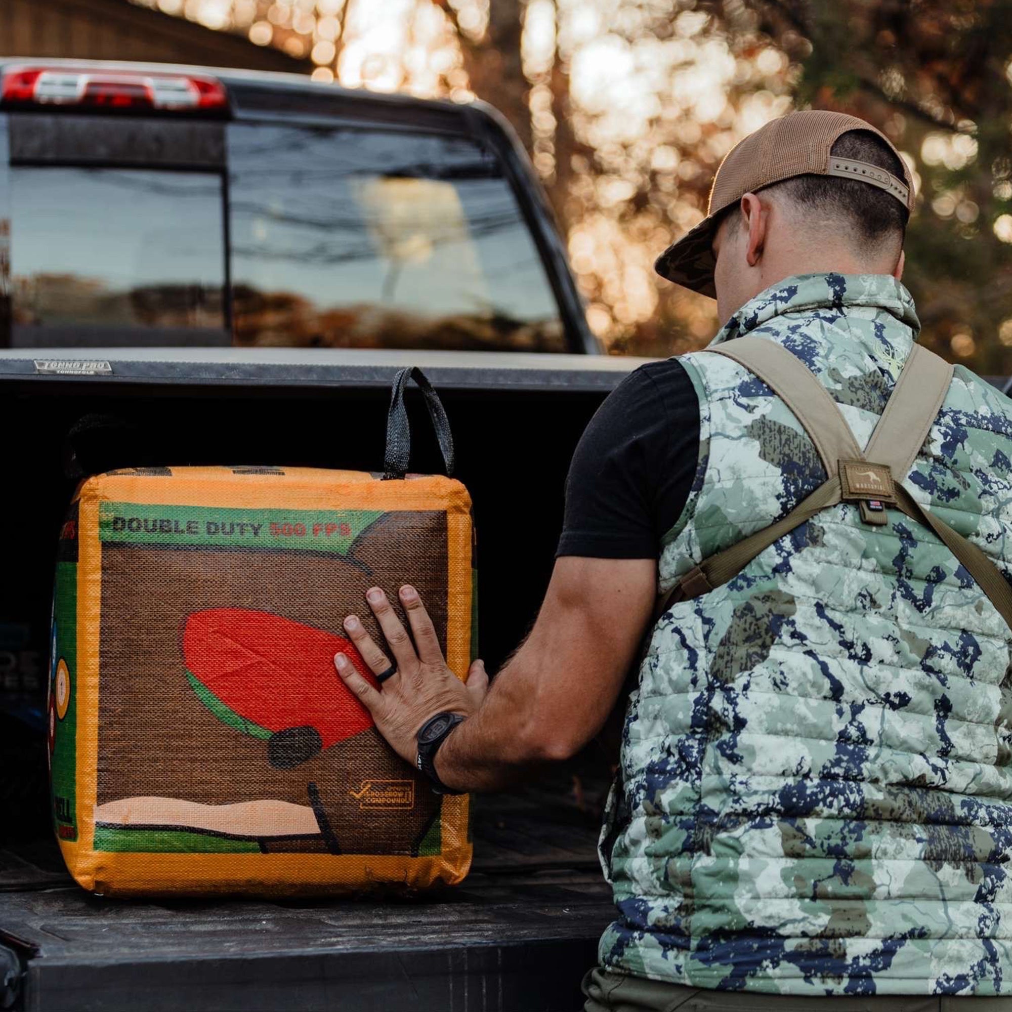 Morrell 4-Sided Archery Target, Field Point Shooting Bag, Double Duty (Open Box) - VMInnovations