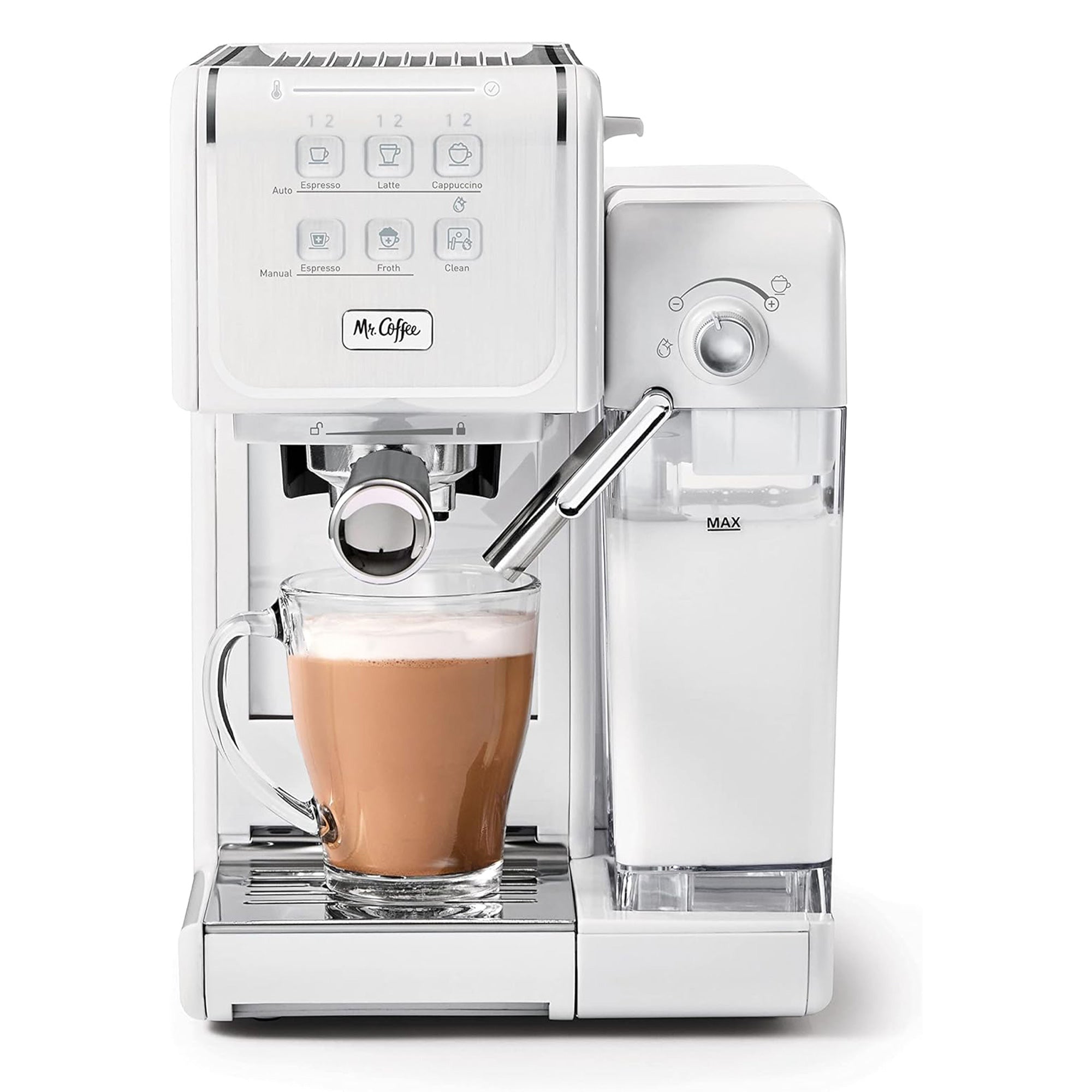 Mr. Coffee OneTouch CoffeeHouse Espresso/Latte Maker Milk Frother Grey(Open Box) - VMInnovations