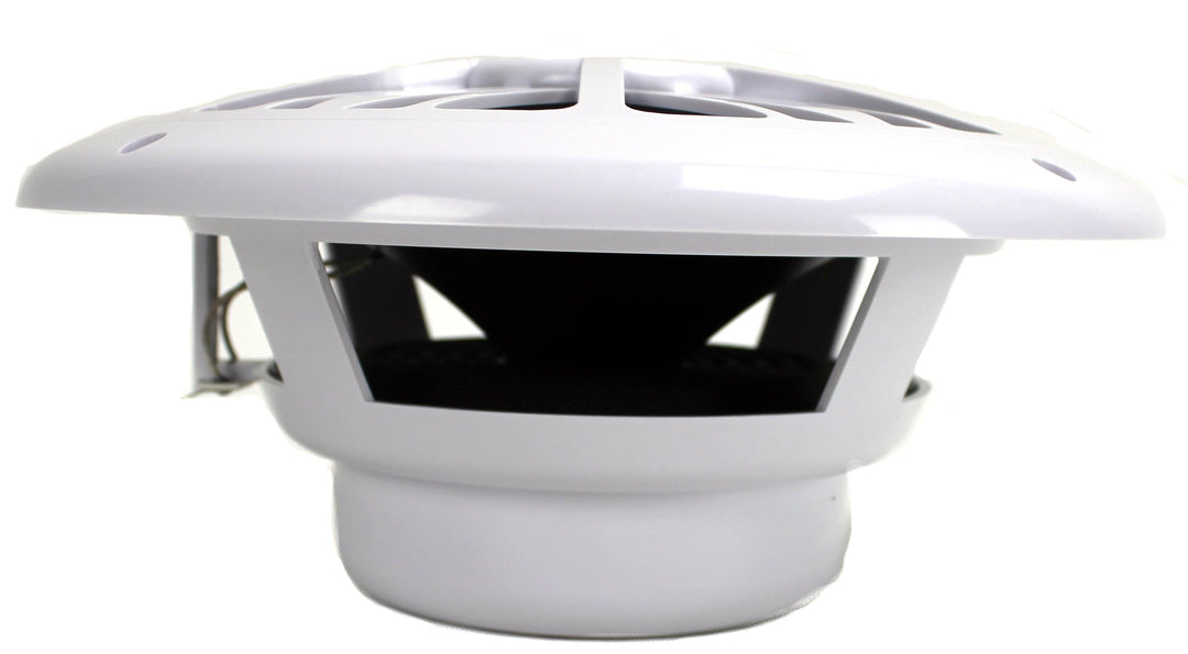 Pyle PLMR82 8" 300W 2-Way Waterproof Marine Boat Outdoor Speakers, White, Pair - VMInnovations