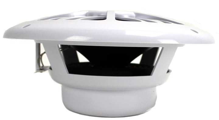 Pyle PLMR82 8" 300W 2-Way Waterproof Marine Boat Outdoor Speakers, White, Pair - VMInnovations