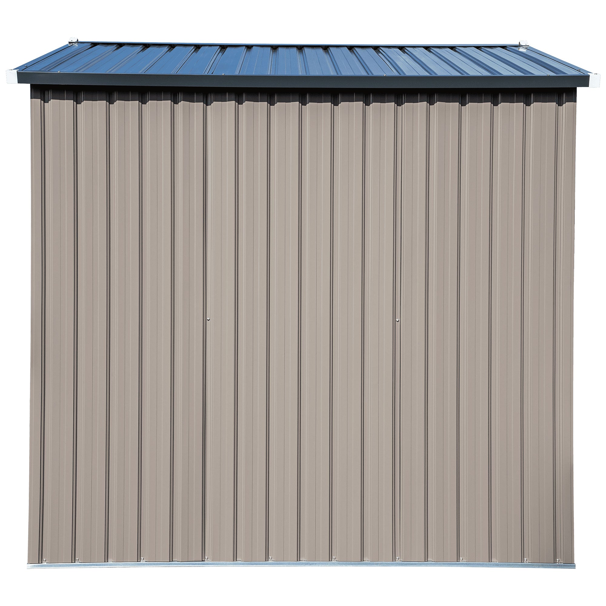COVER-IT Metal Lockable Storage Shed for Outdoor or Backyard Storage, 8' x 6' - VMInnovations