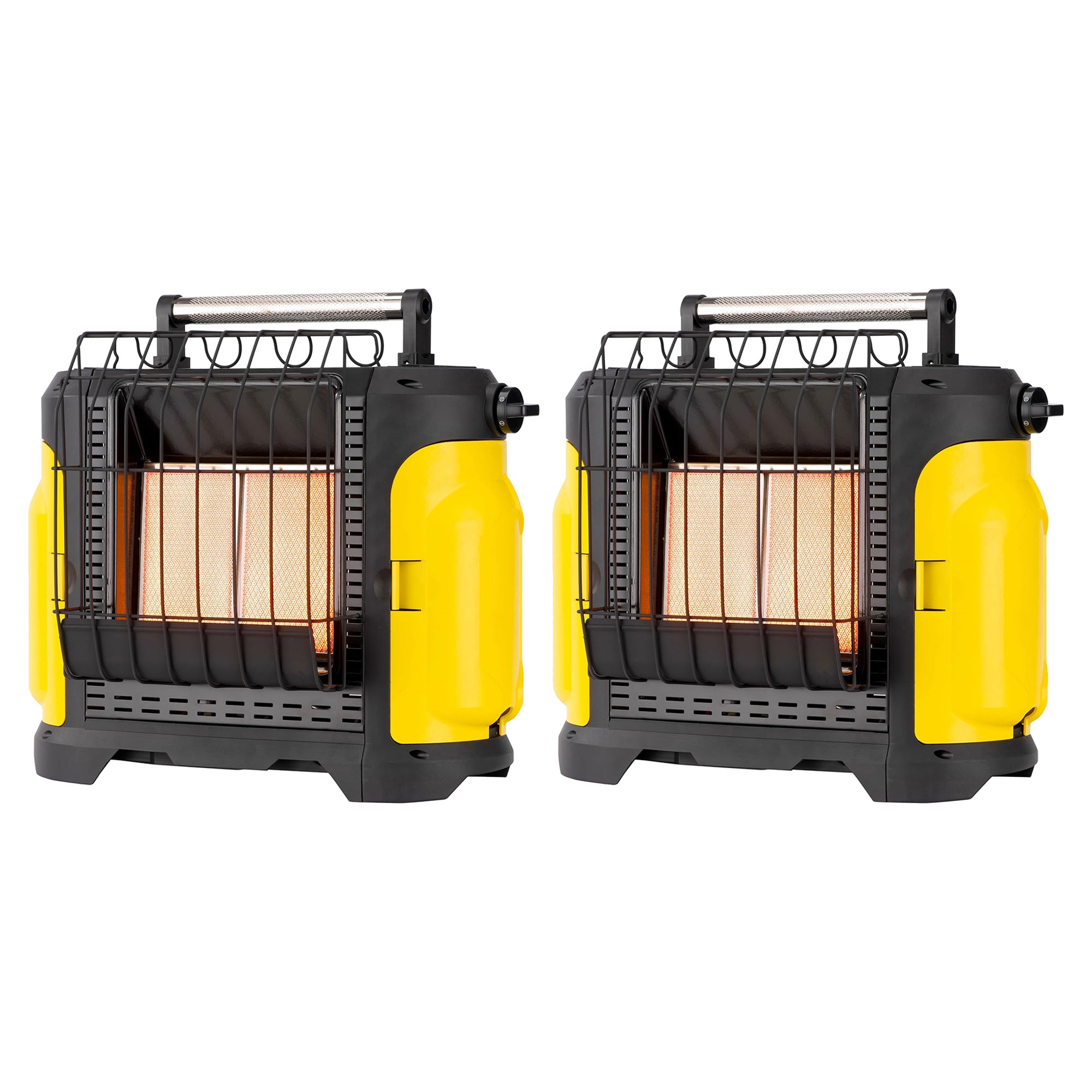 Comfort Gear 2 Pack 10,000 BTU Portable Propane Heater for Indoor and Outdoor