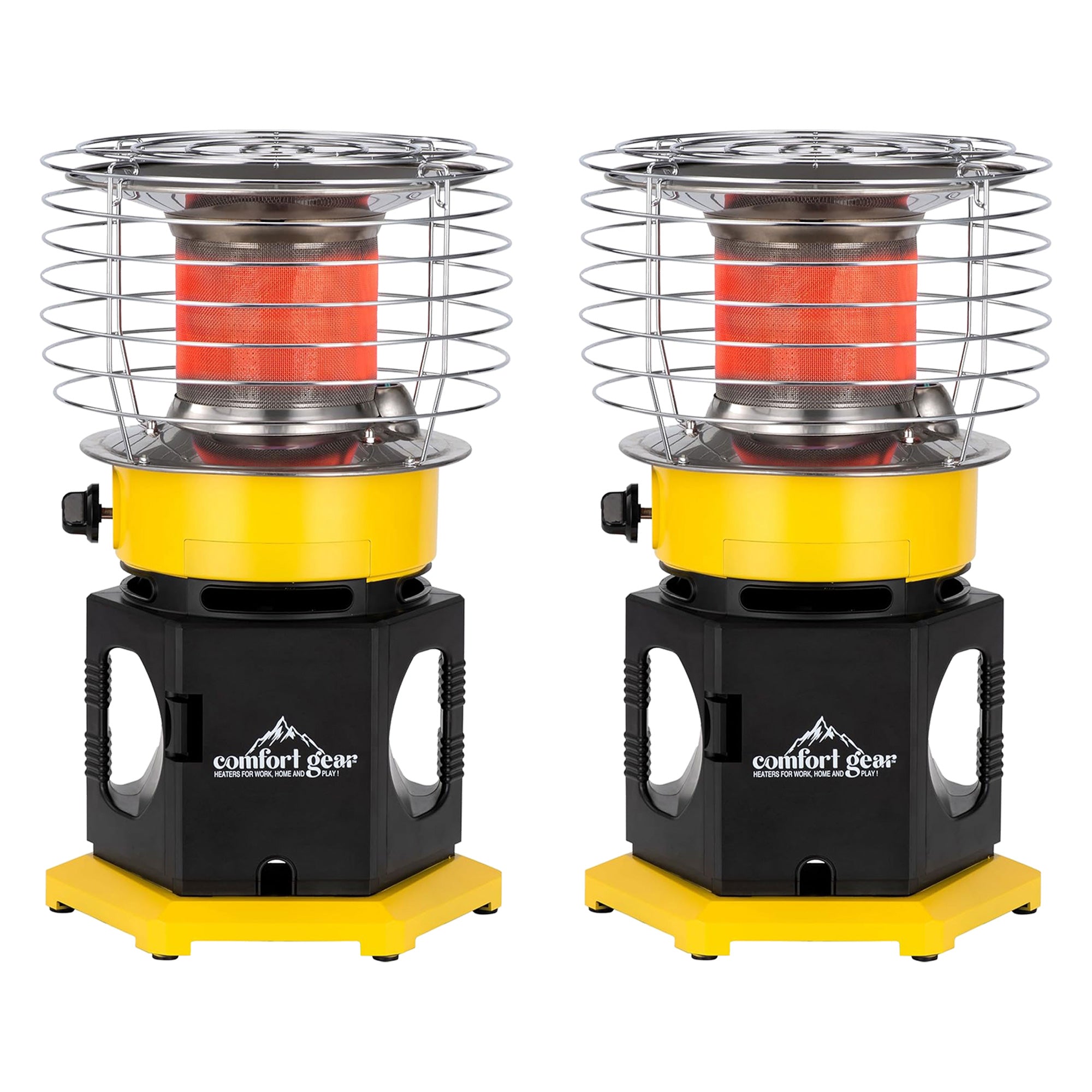 Comfort Gear 2 Pack 360 Degree Versatile Propane Space Heater Portable Radiator