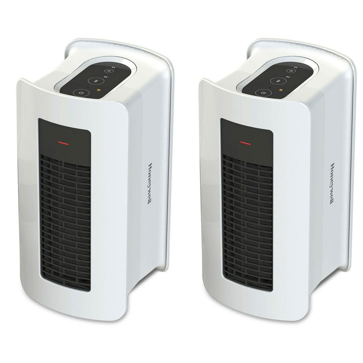Honeywell 2 Pack VersaHeat Digital 2 in 1 Position Heater and Fan for Indoor