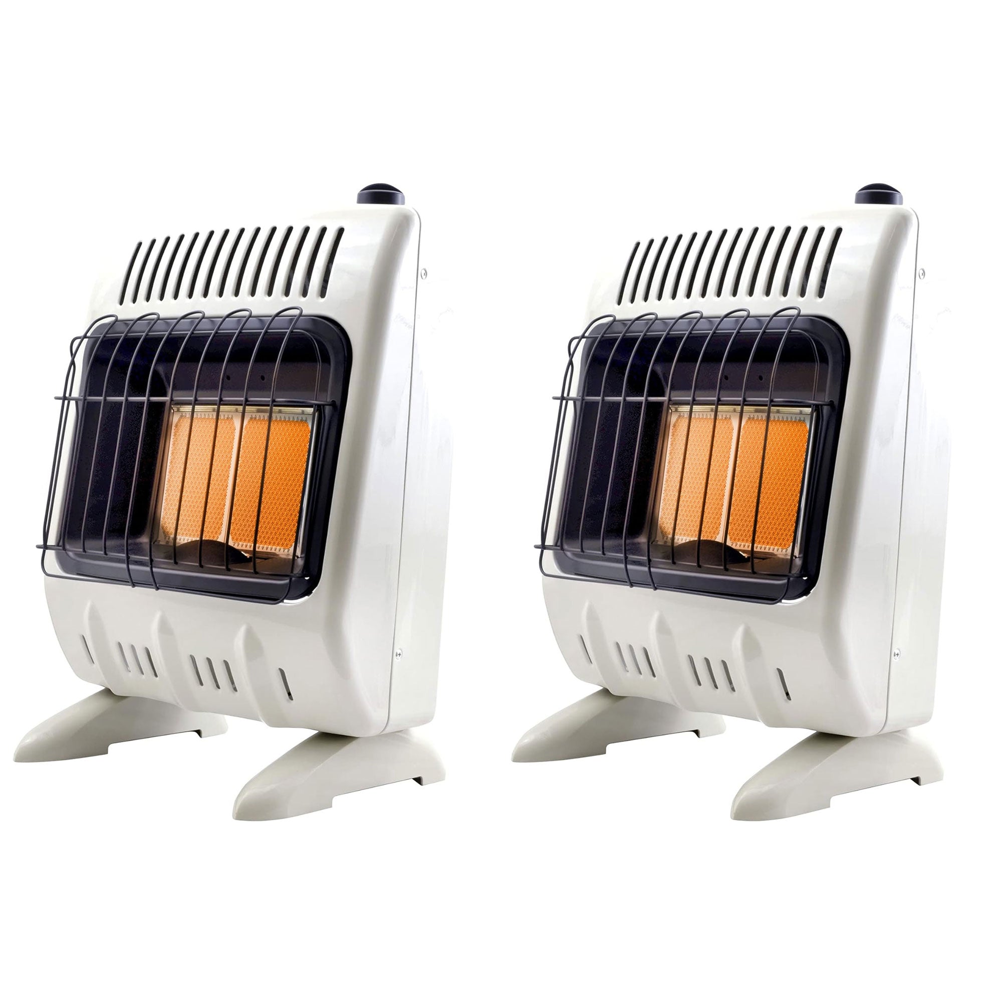 Mr. Heater 2 Pack 10,000 BTU Propane Vent Free Radiant Heat Indoor Wall Heater - VMInnovations