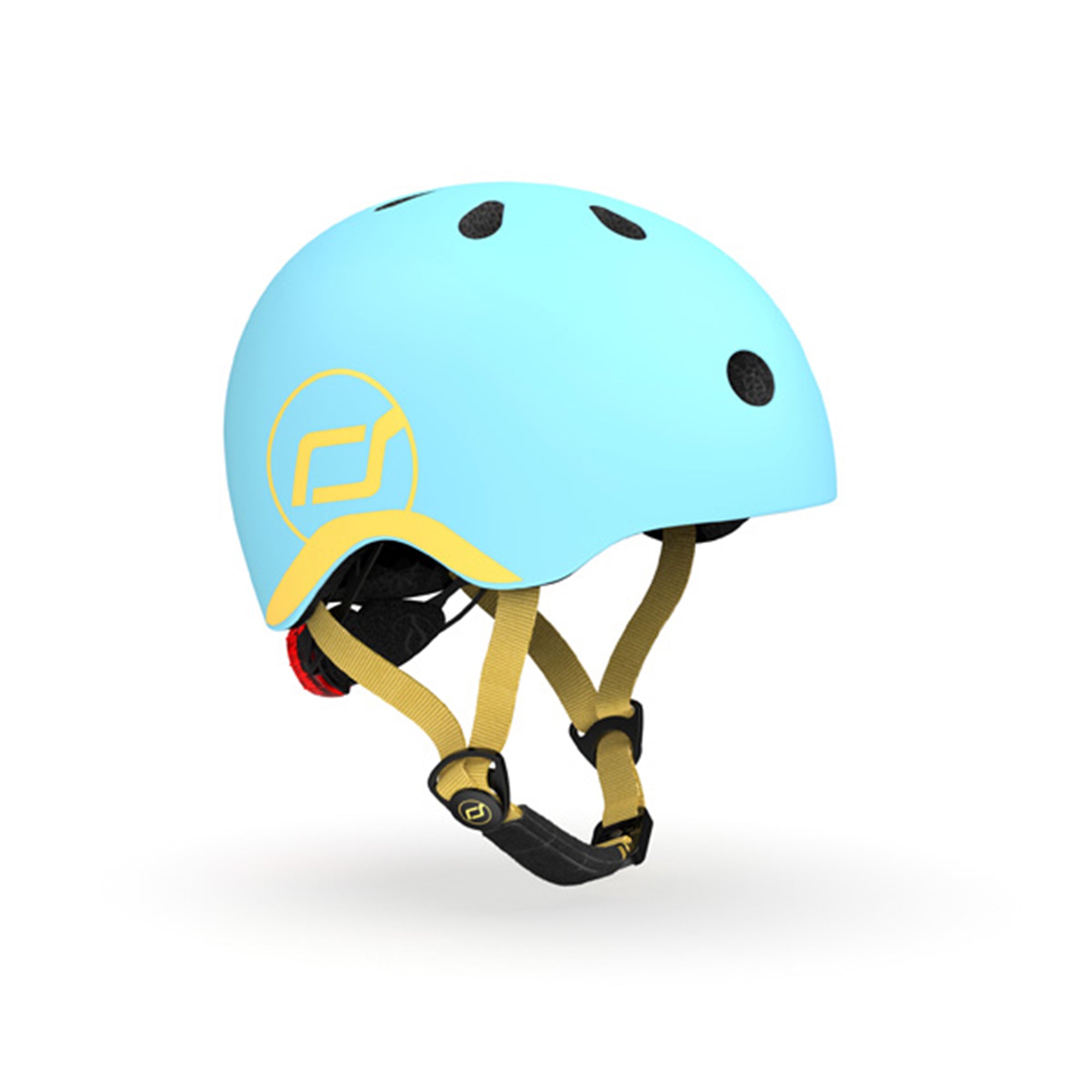 Scoot & Ride Toddler Kids Bike and Scooter Helmet with LED Light, XXS, Blueberry - VMInnovations