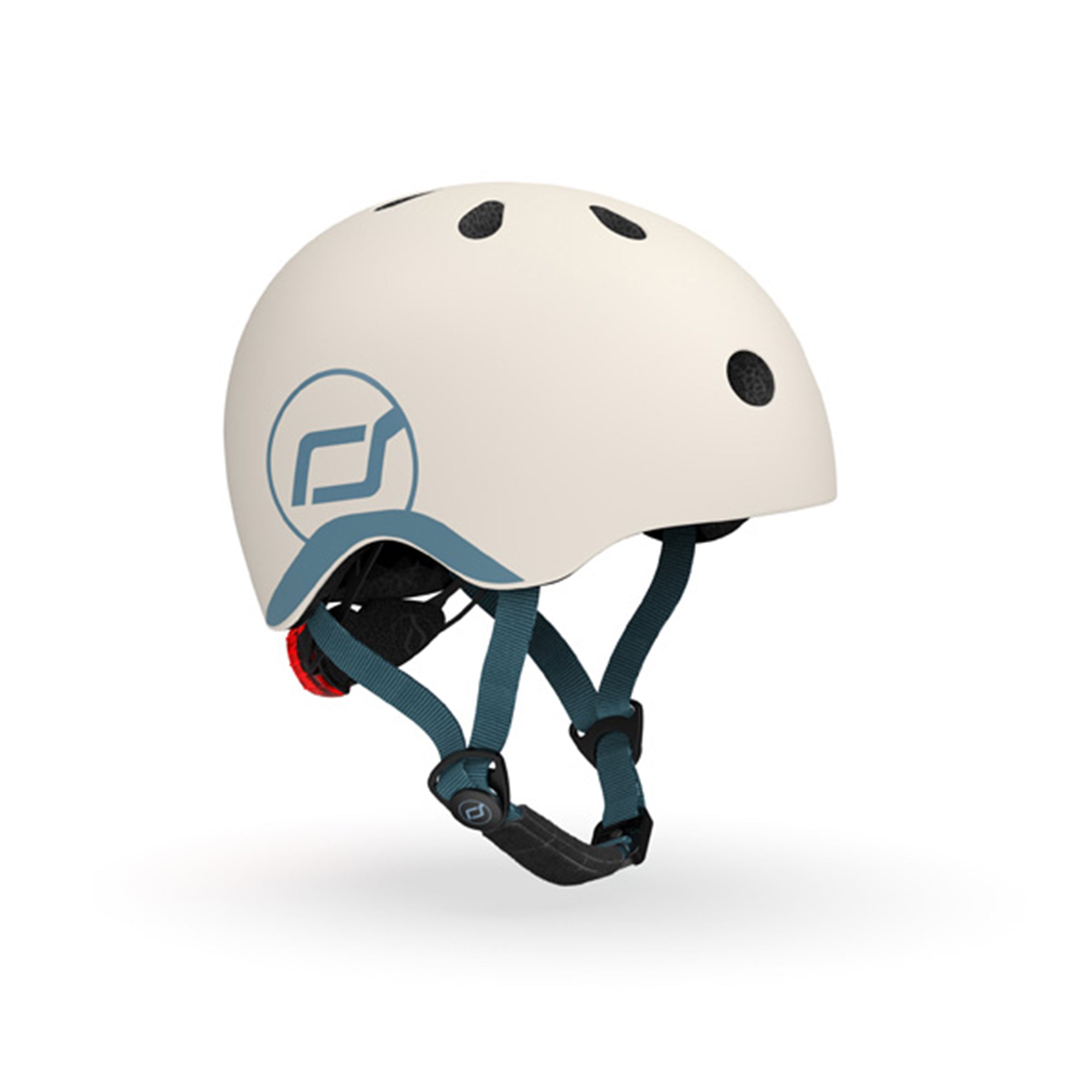 Scoot & Ride Toddler Kids Bike and Scooter Helmet with LED Light, XXS, Ash - VMInnovations