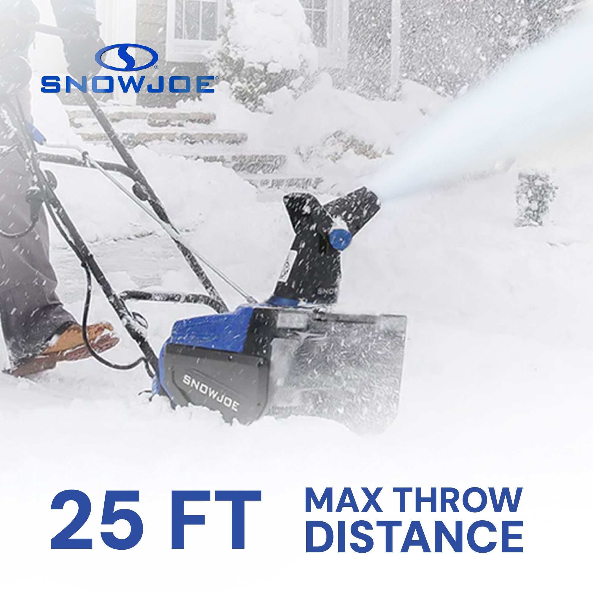 Snow Joe Electric Snow Blower, 22", Dual LED Lights, Cover Included, SJ627E-CVR