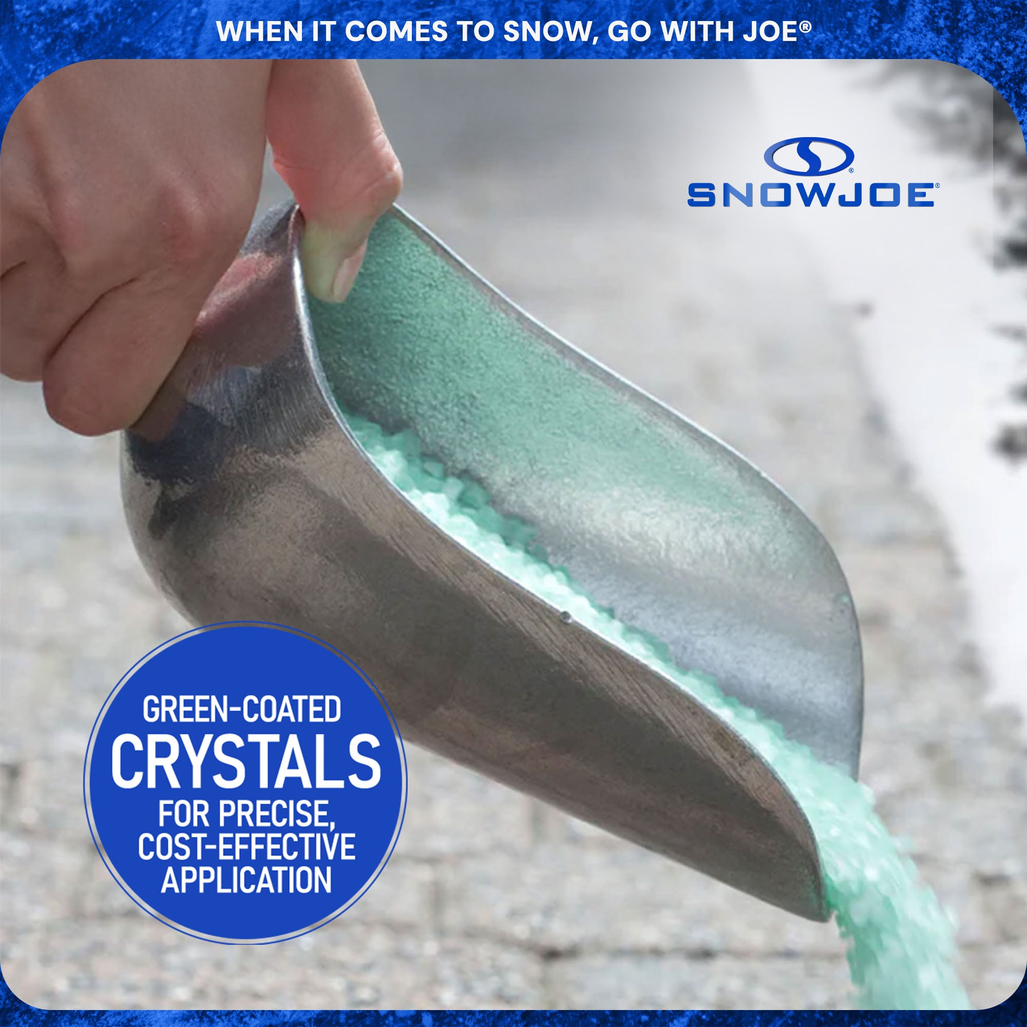 Snow Joe Eco Clean Ice Melt Blend, Safer for Concrete & Plants, 40 lb, AZ-40-ECO - VMInnovations