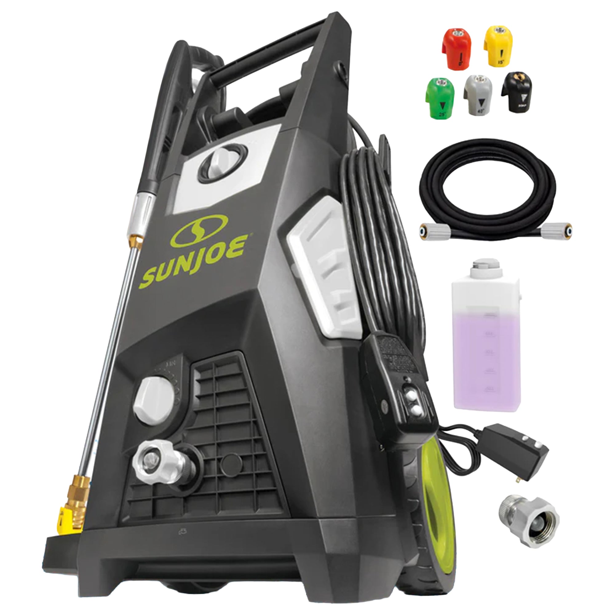 Sun Joe Electric Pressure Washer, Power Washer w/Wheels, SPX3500, PWMA Certified