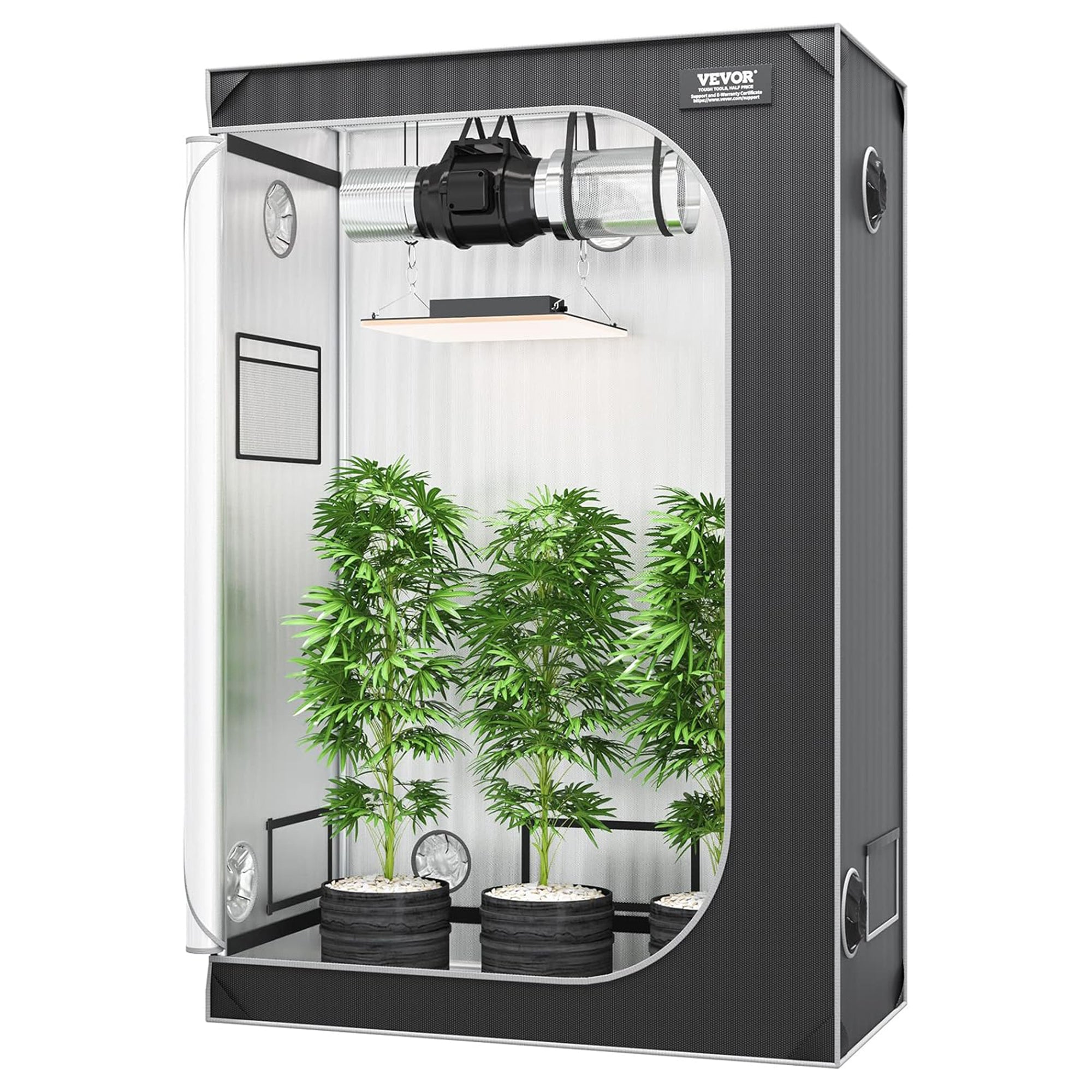 VEVOR Hydroponic Grow Tent, Complete Indoor Plant Growing System, 4x2’(Open Box) - VMInnovations