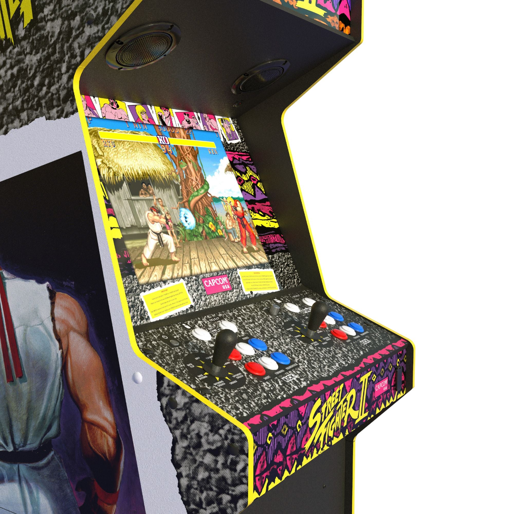 Iconic Arcade Street Fighter II: The World Warrior XT Arcade Machine (Open Box)