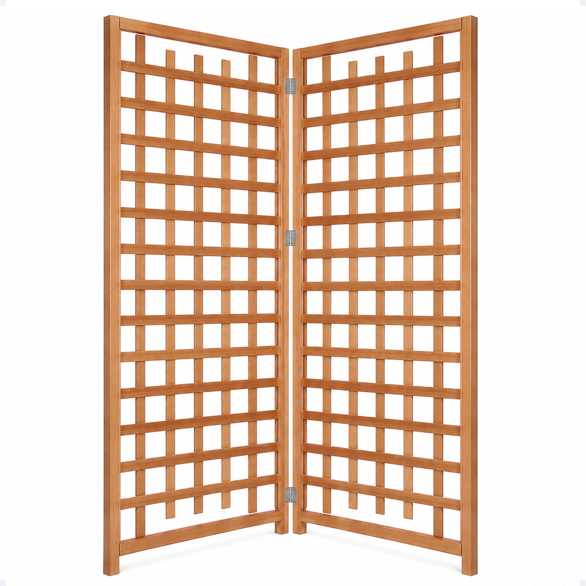 All Things Cedar 2-Piece Outdoor Single Trellis Handcrafted for Climbing Plants