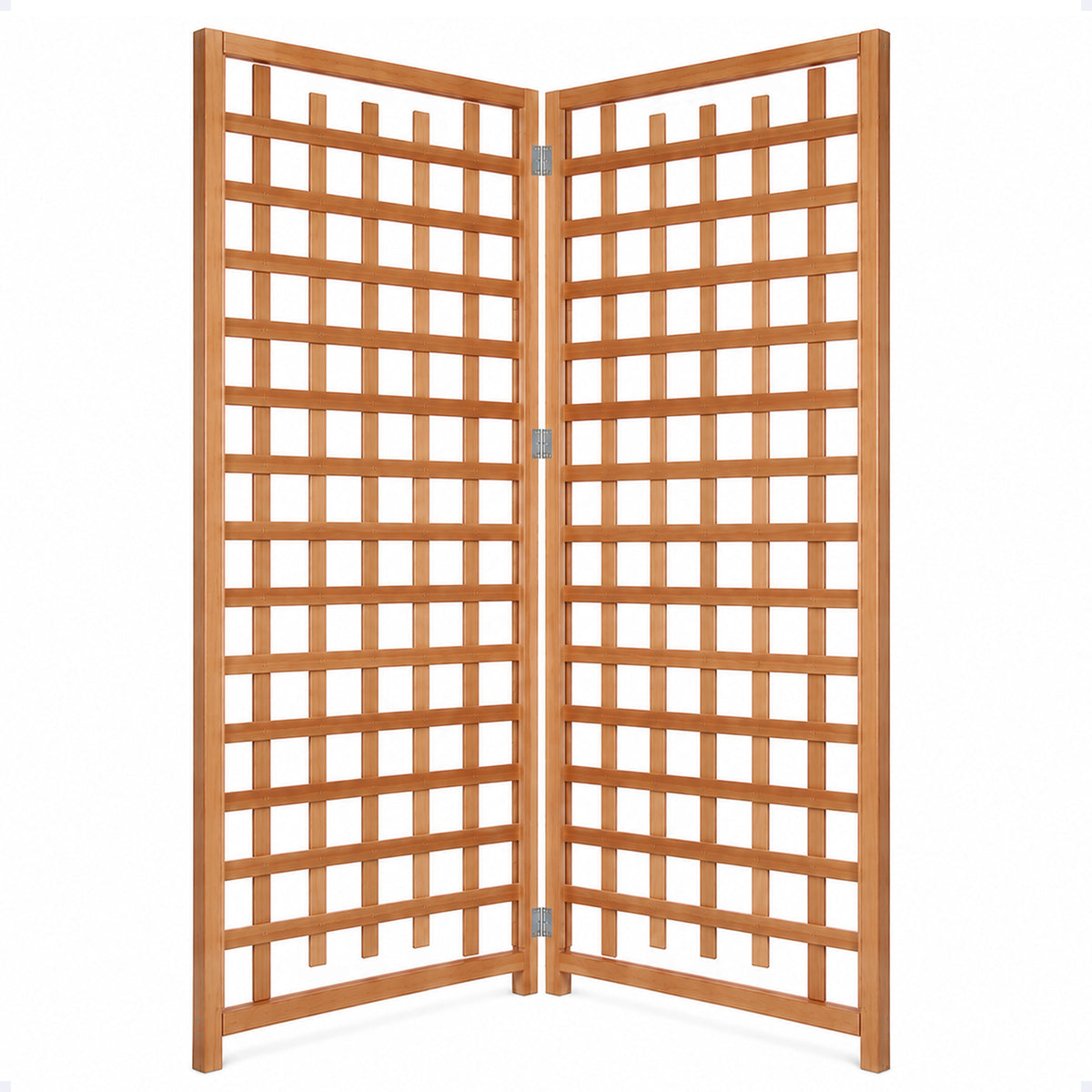 All Things Cedar 2-Piece Outdoor Single Trellis Handcrafted for Climbing Plants