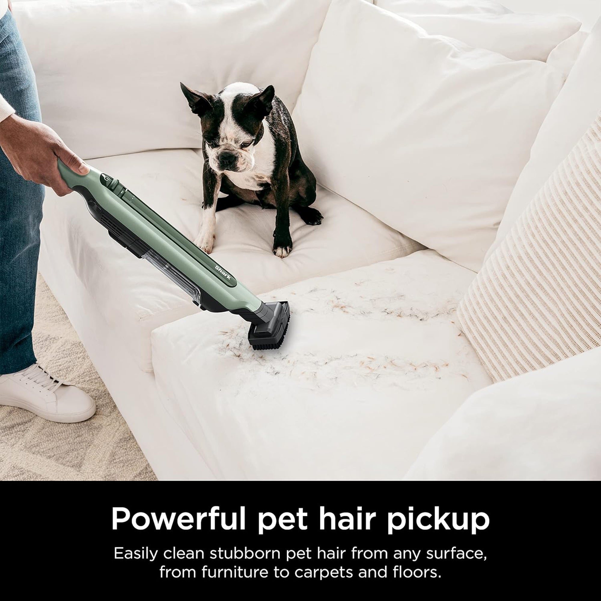 Shark WANDVAC Pet Cordless Stick Vacuum with Charging Dock, Lightweight, Green - VMInnovations