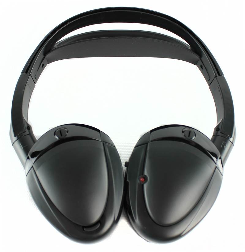 AUDIOVOX MTGHP1C Fold Flat Wireless Automotive Infrared Stereo Headphones